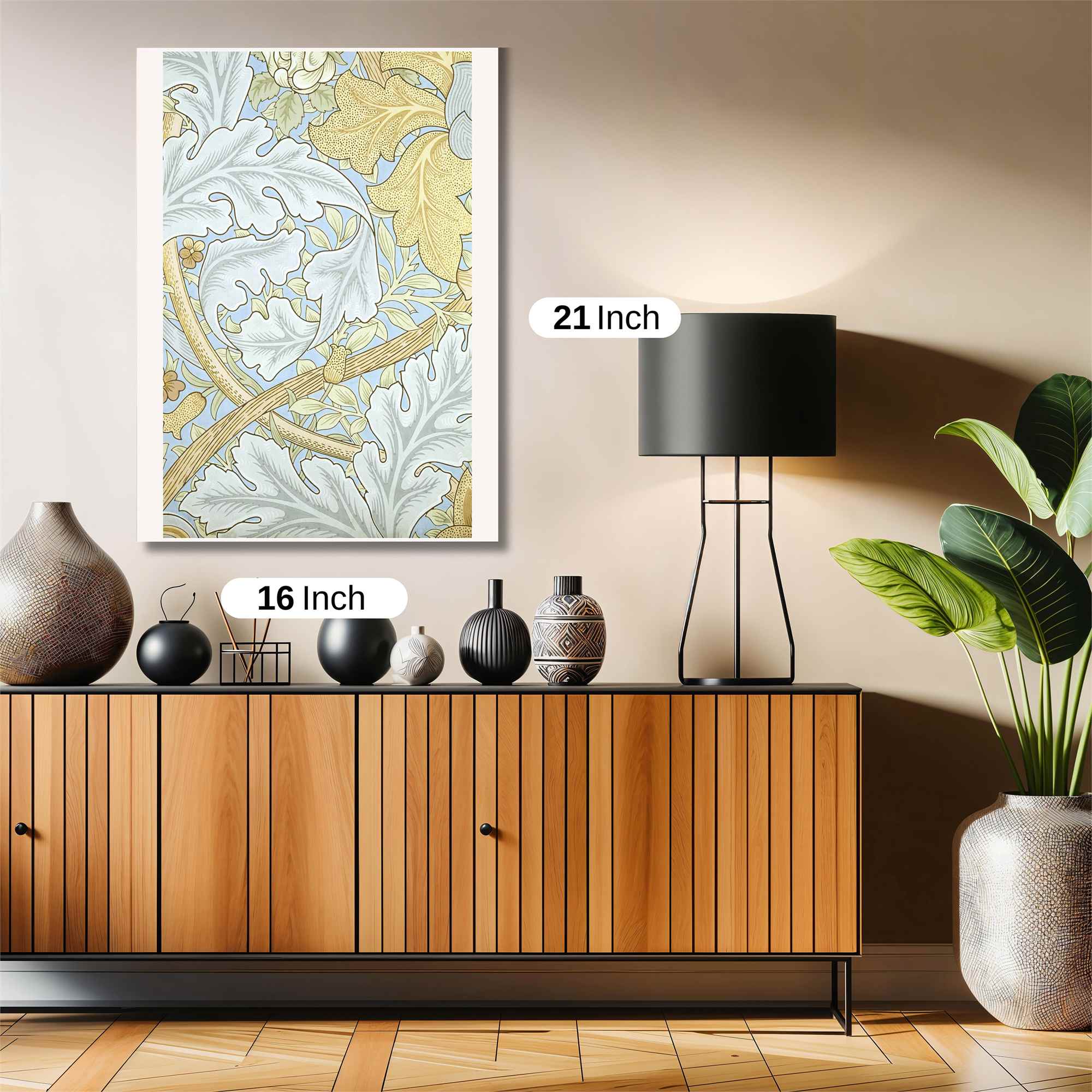 Floral Elegance Safe Wall Magnetic / M