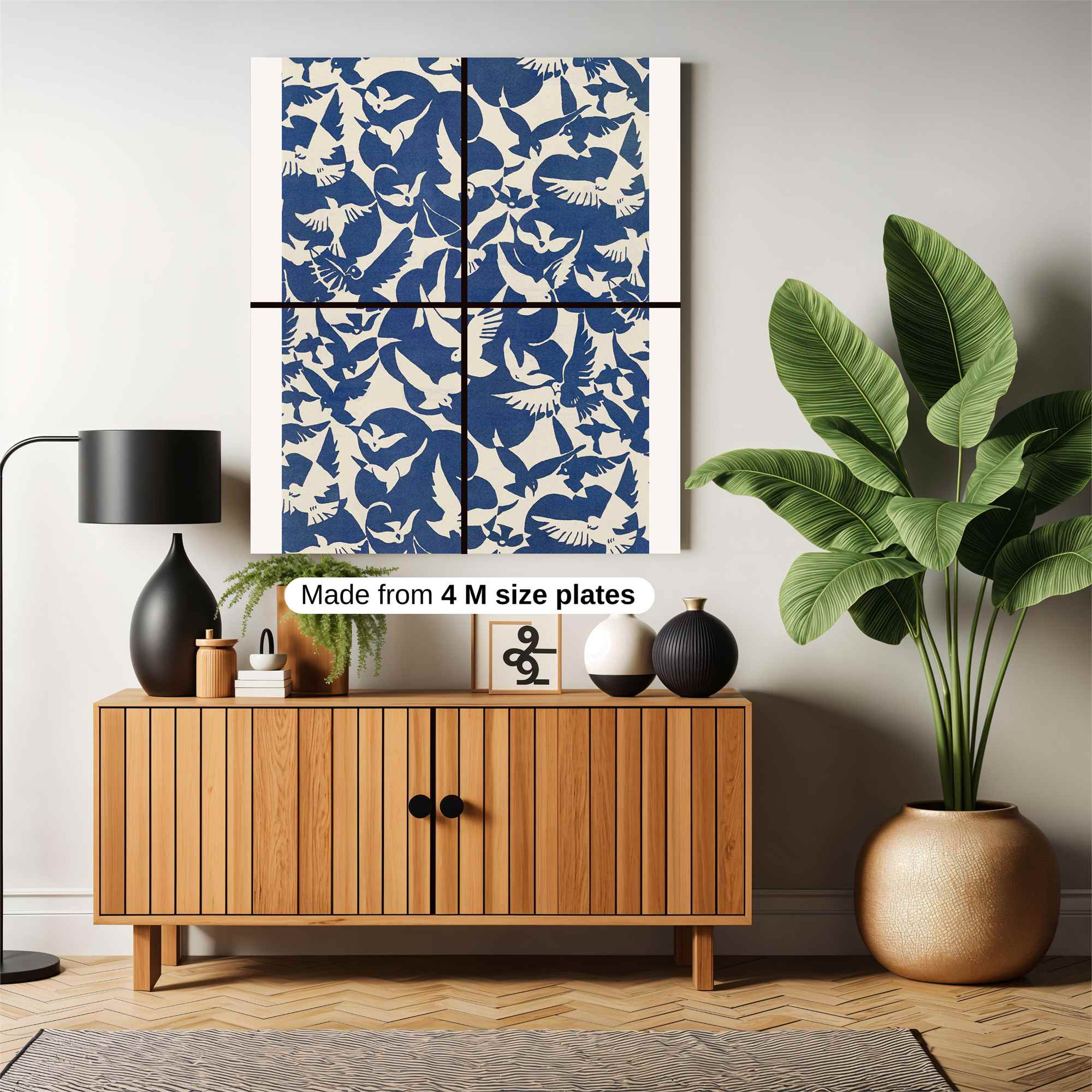 Doves Harmony Safe Wall Magnetic / M