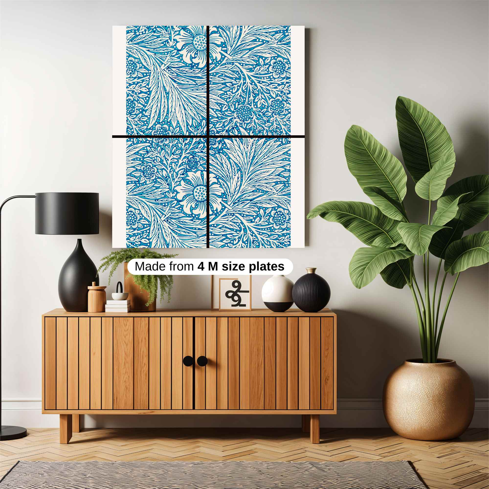 FloralWhimsy Safe Wall Magnetic / M