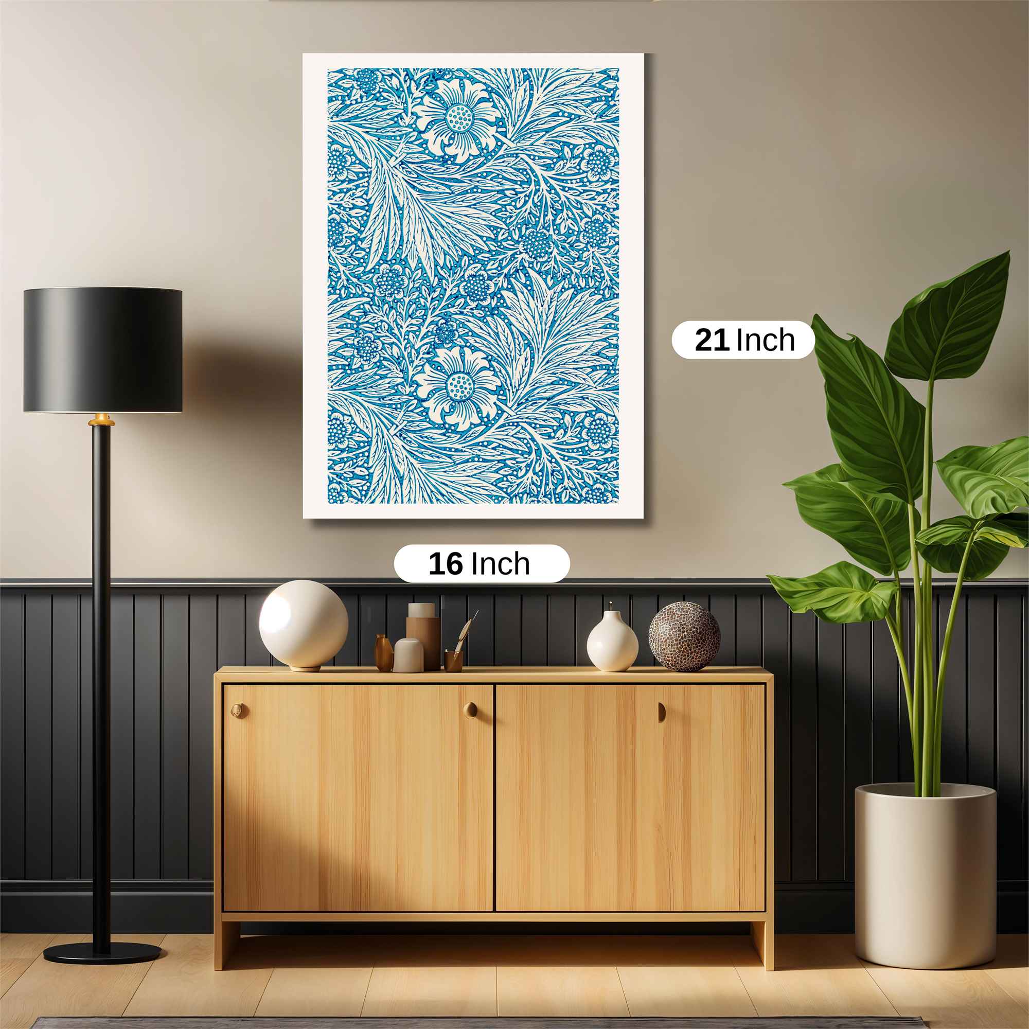 FloralWhimsy Safe Wall Magnetic / M