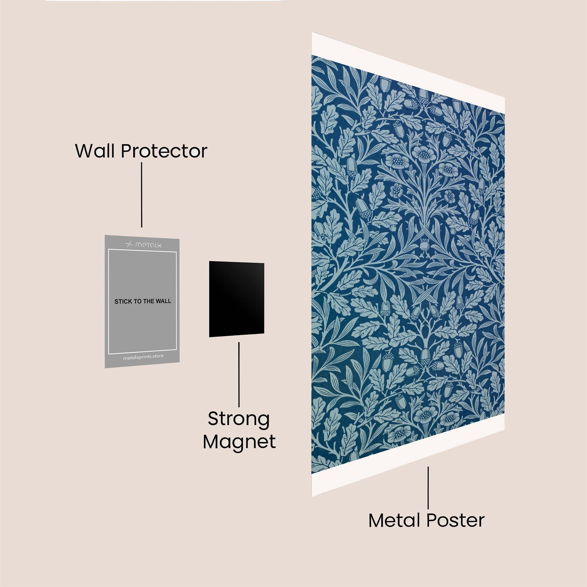 WilliamWonder Safe Wall Magnetic / M