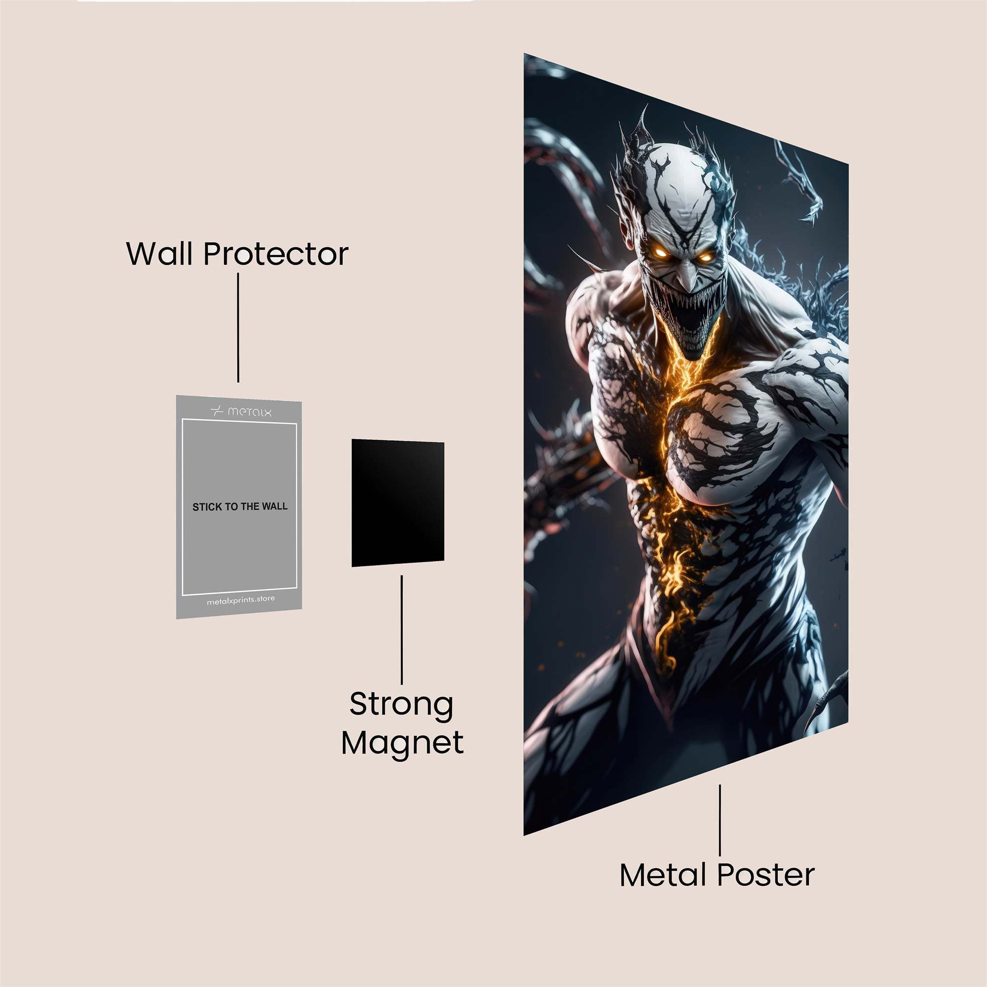 Carnage Unleashed Safe Wall Magnetic / M