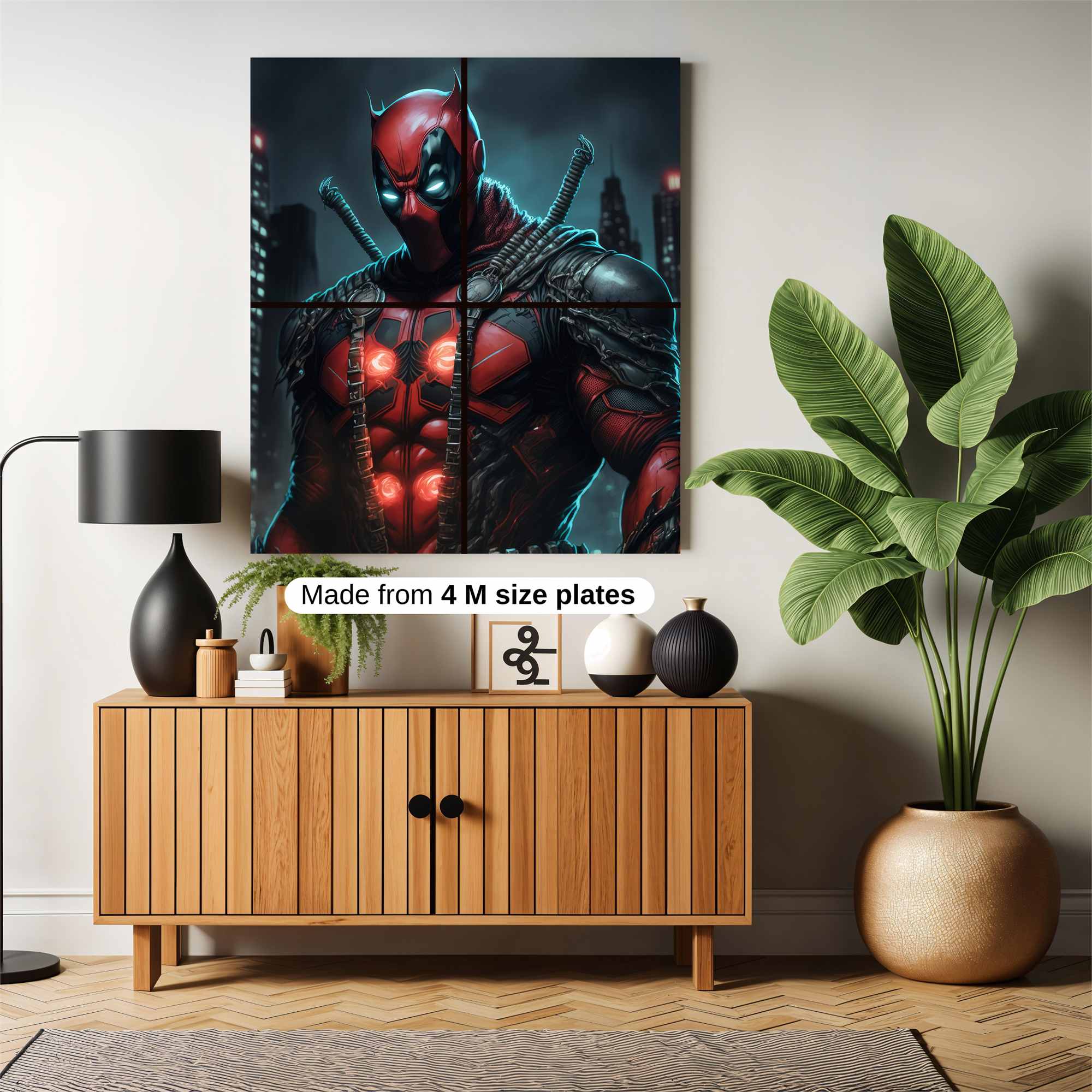 Deadpool Gloomy Safe Wall Magnetic / M