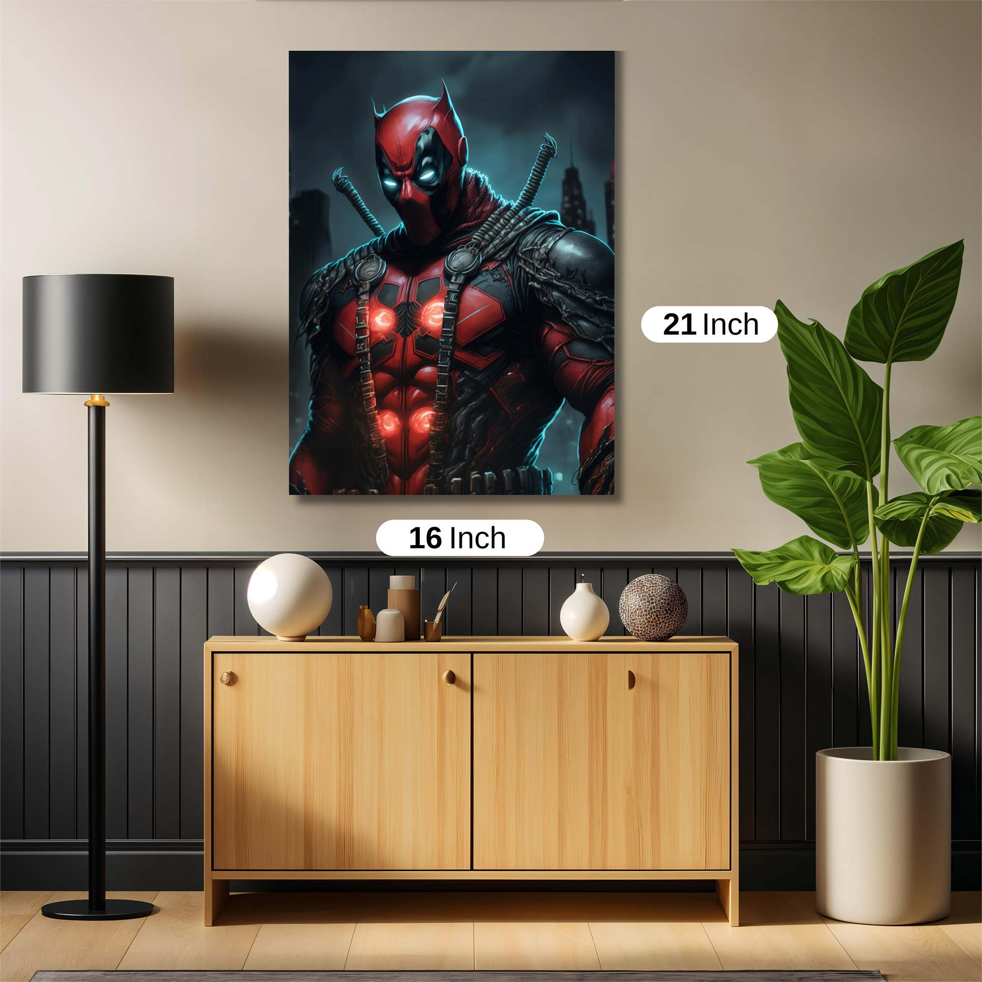 Deadpool Gloomy Safe Wall Magnetic / M