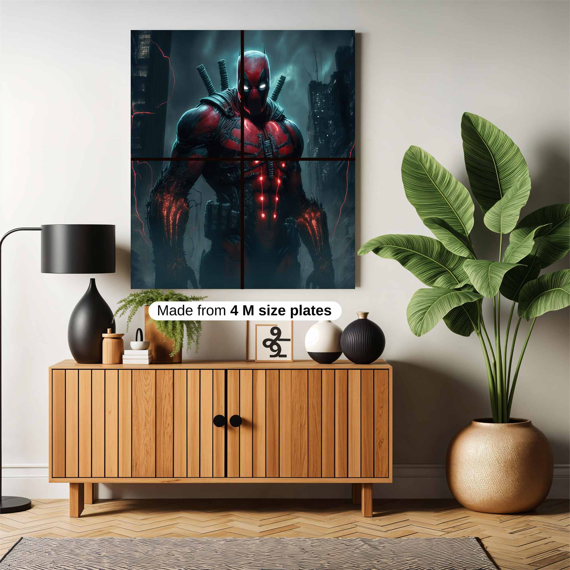 Deadpool Sinister Safe Wall Magnetic / M
