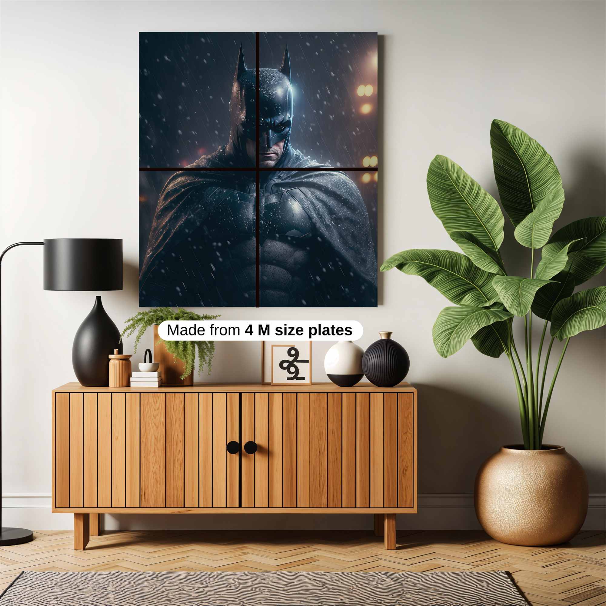 Batman Brooding Safe Wall Magnetic / M
