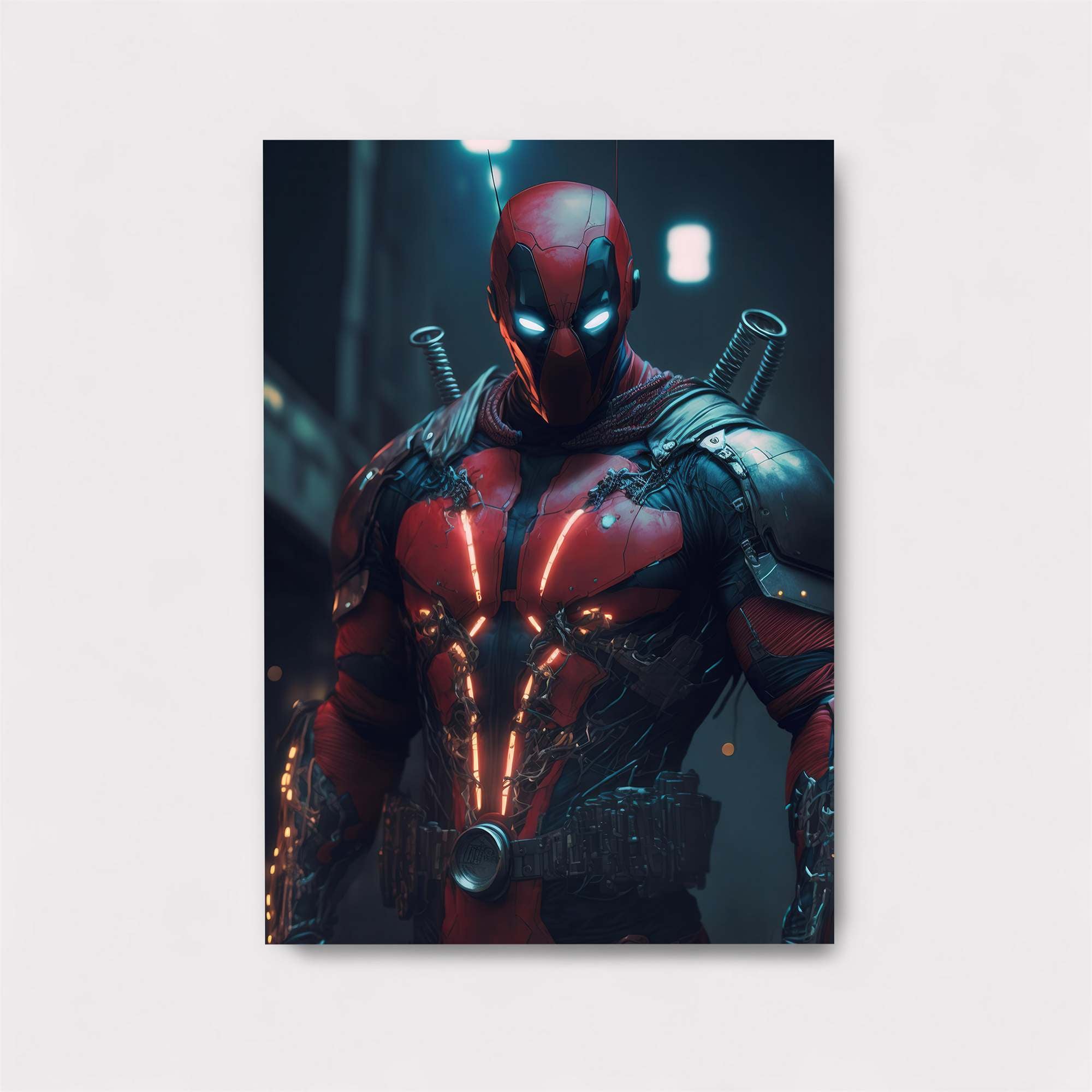 Deadpool Menacing Safe Wall Magnetic / M