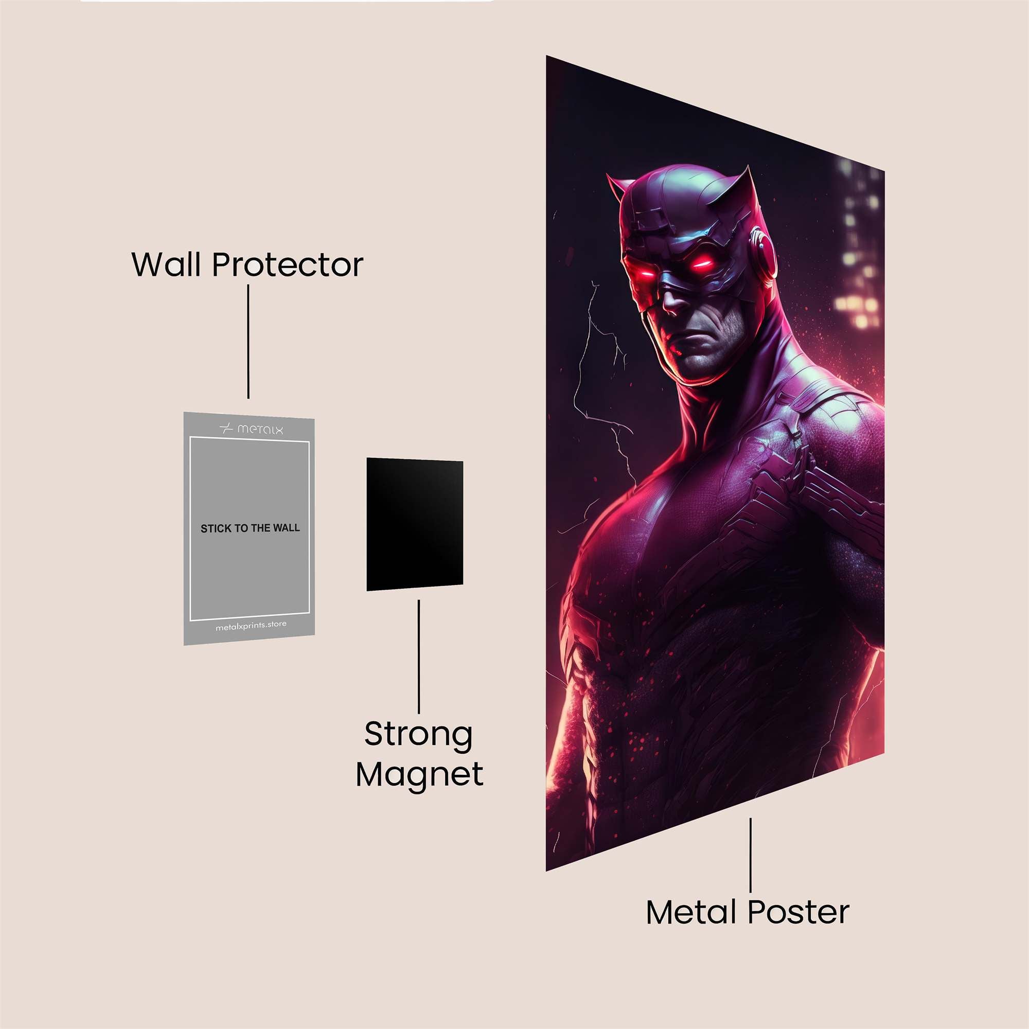 Daredevil Intense Safe Wall Magnetic / M