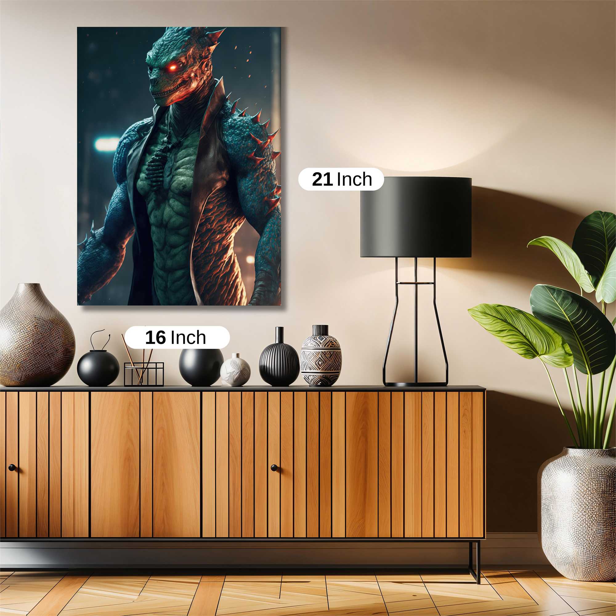 Reptilian Rage Safe Wall Magnetic / M