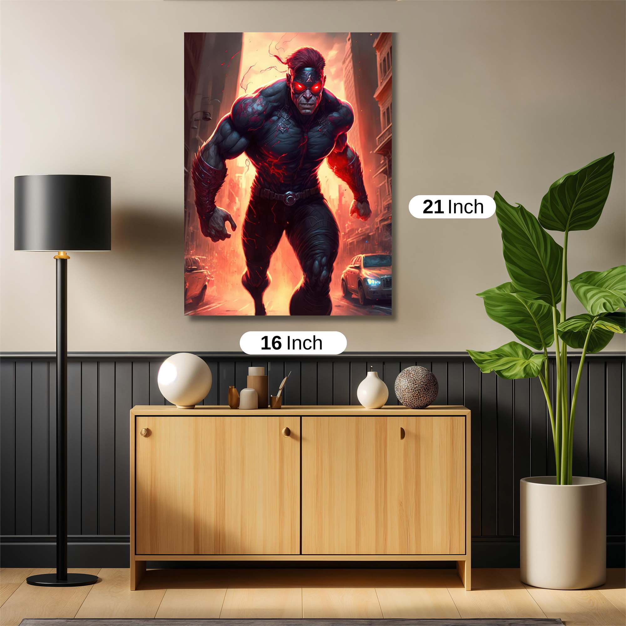 Doomsday Rampage Safe Wall Magnetic / M