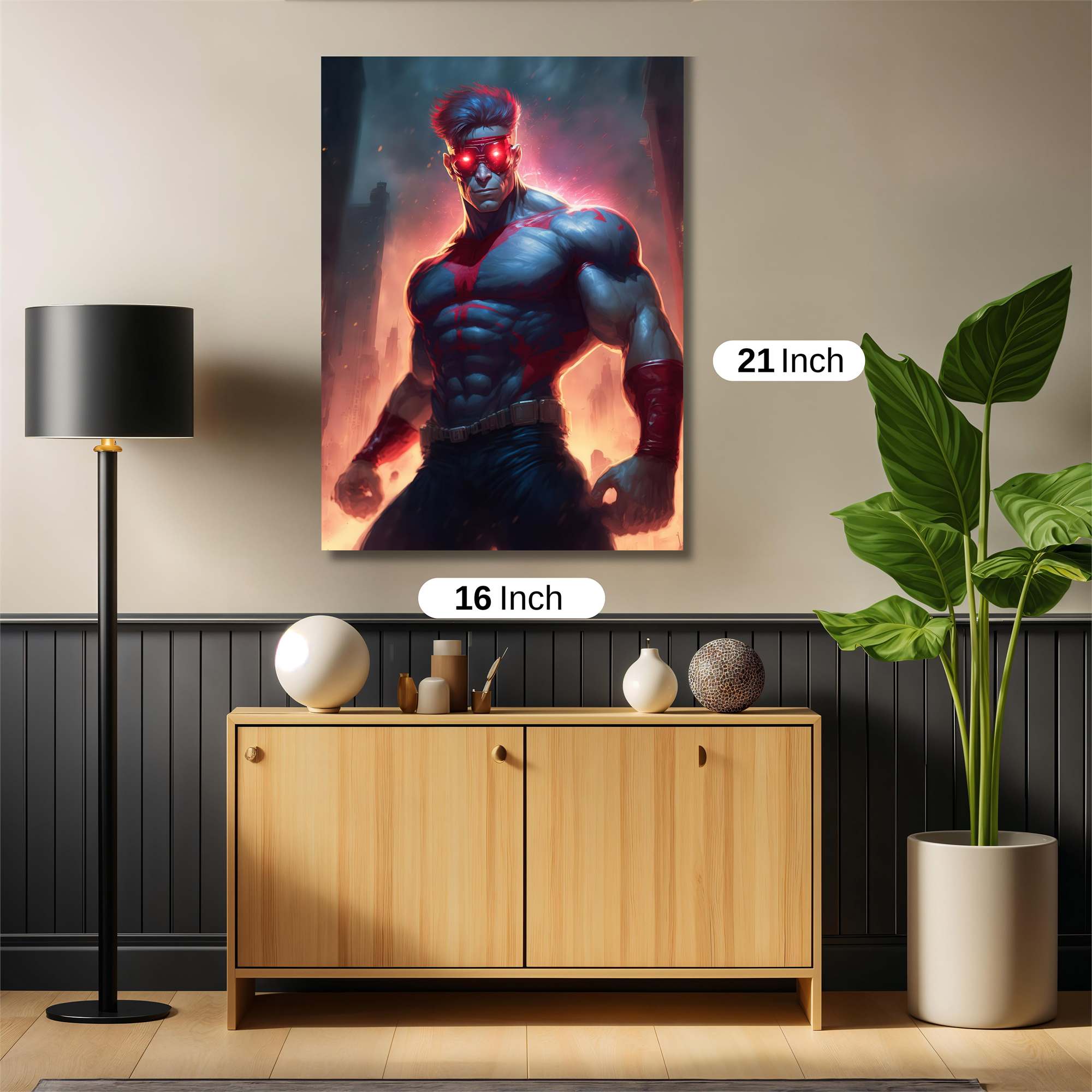 Cyclops Inferno Safe Wall Magnetic / M