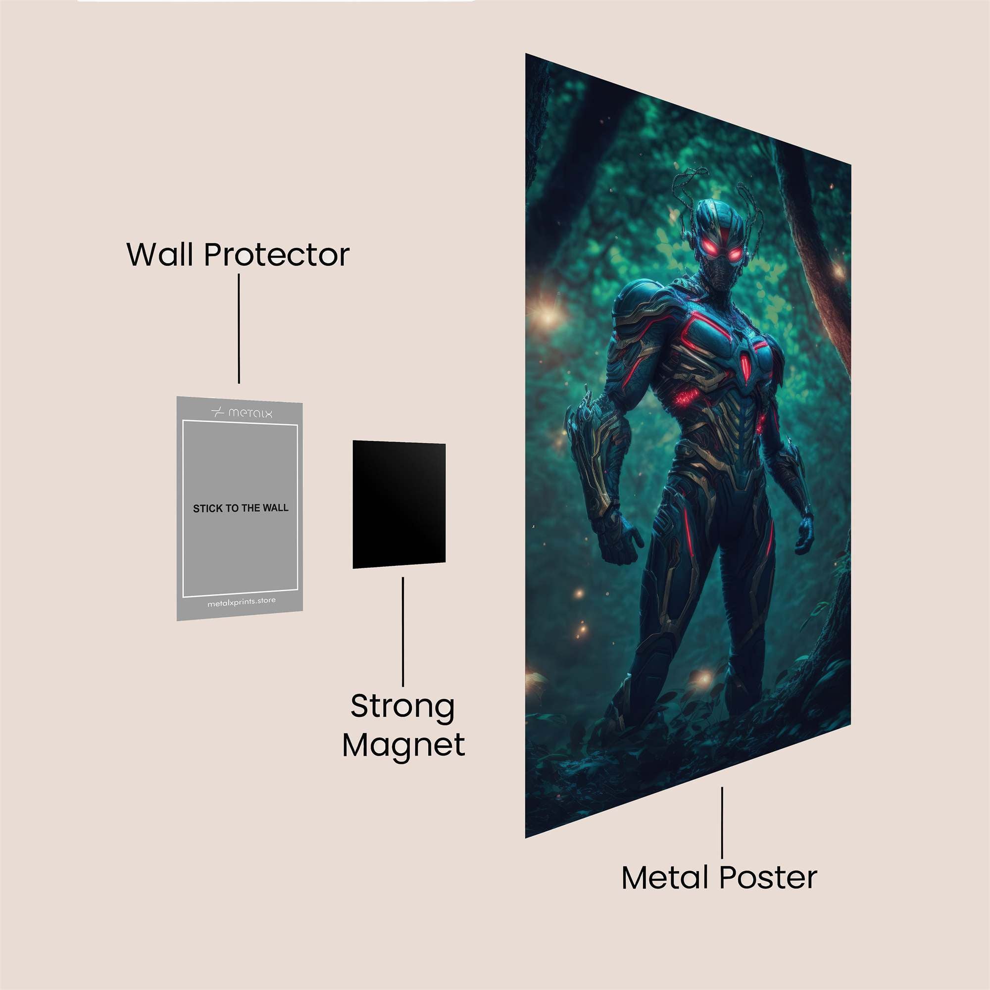 Vision Enigma Safe Wall Magnetic / M