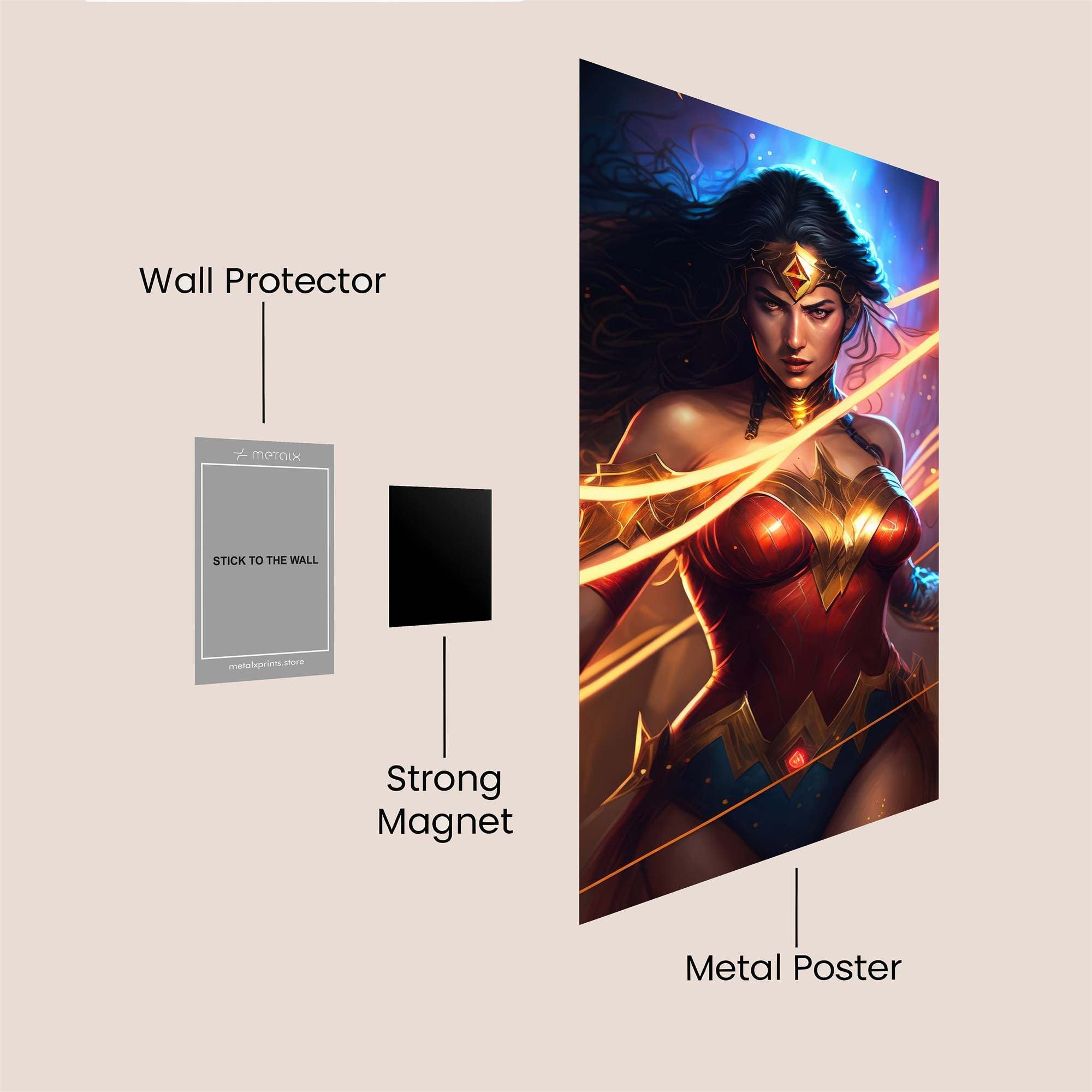 Wonder Radiant Safe Wall Magnetic / M