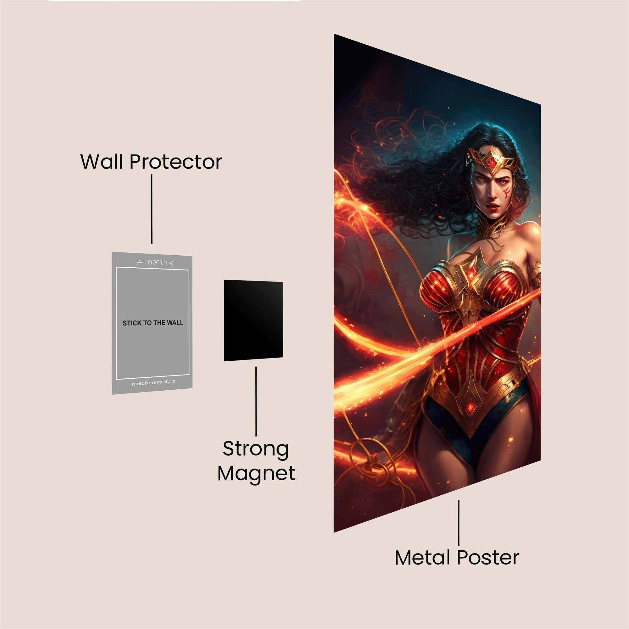 Wonder Radiant Safe Wall Magnetic / M