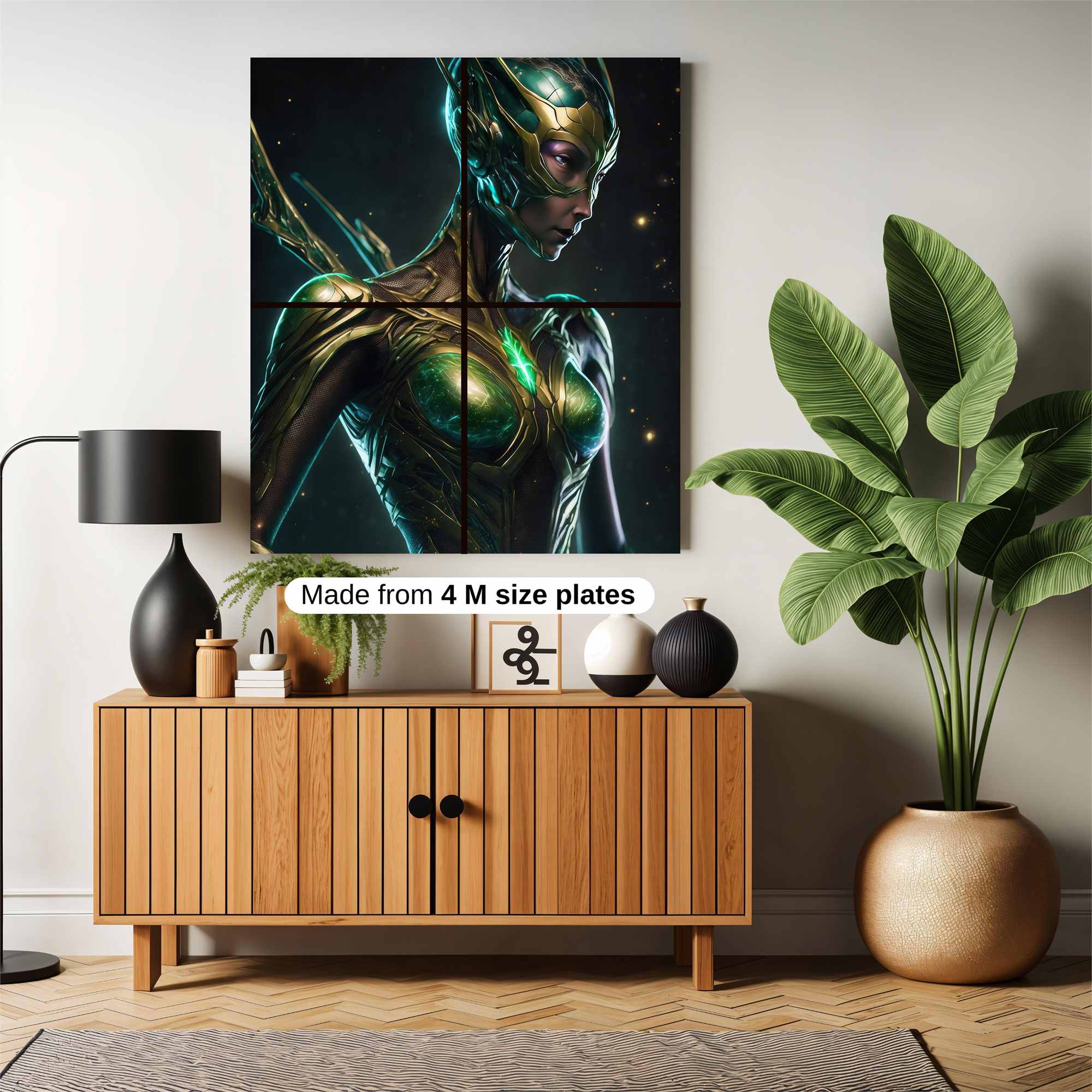 Alien Enigma Safe Wall Magnetic / M