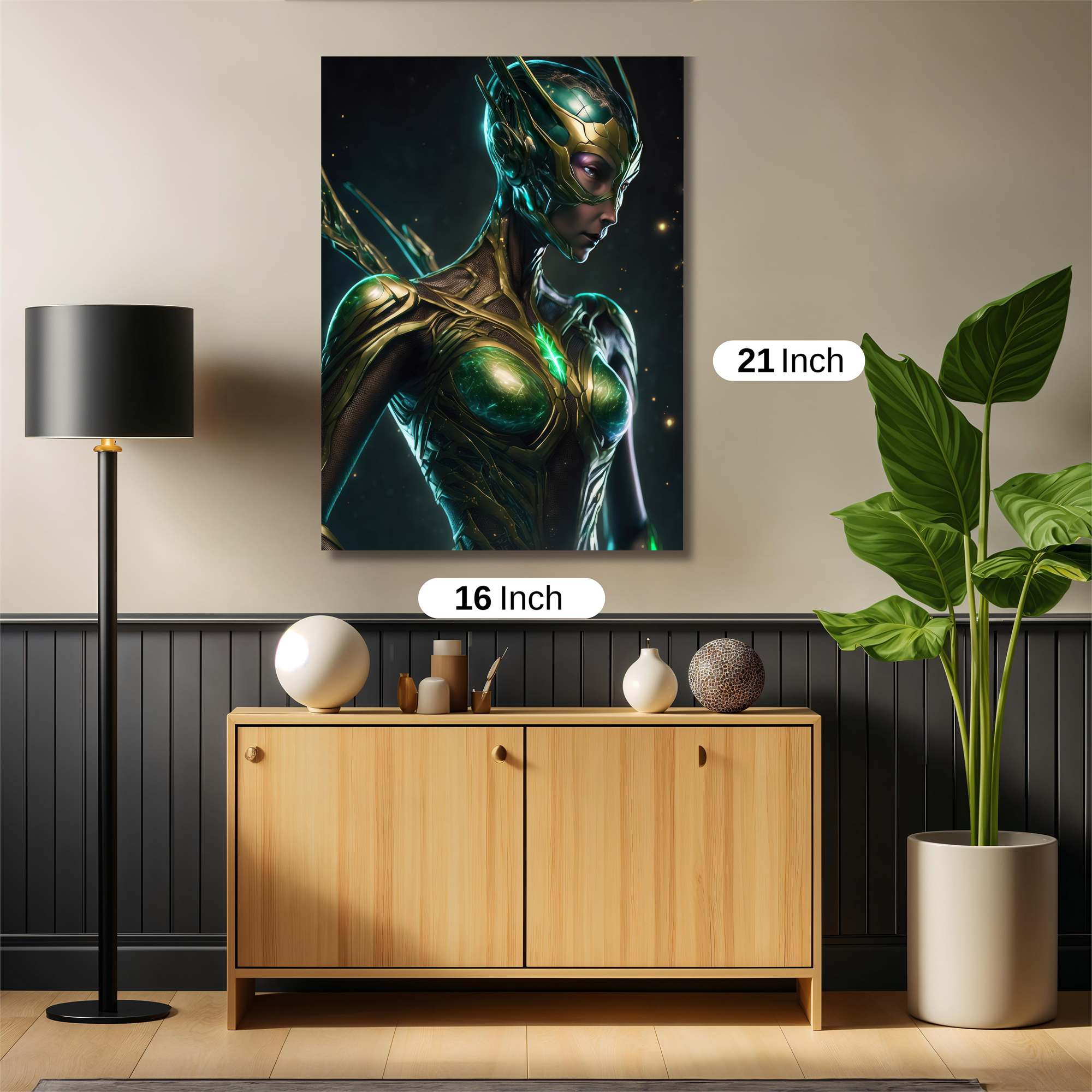 Alien Enigma Safe Wall Magnetic / M