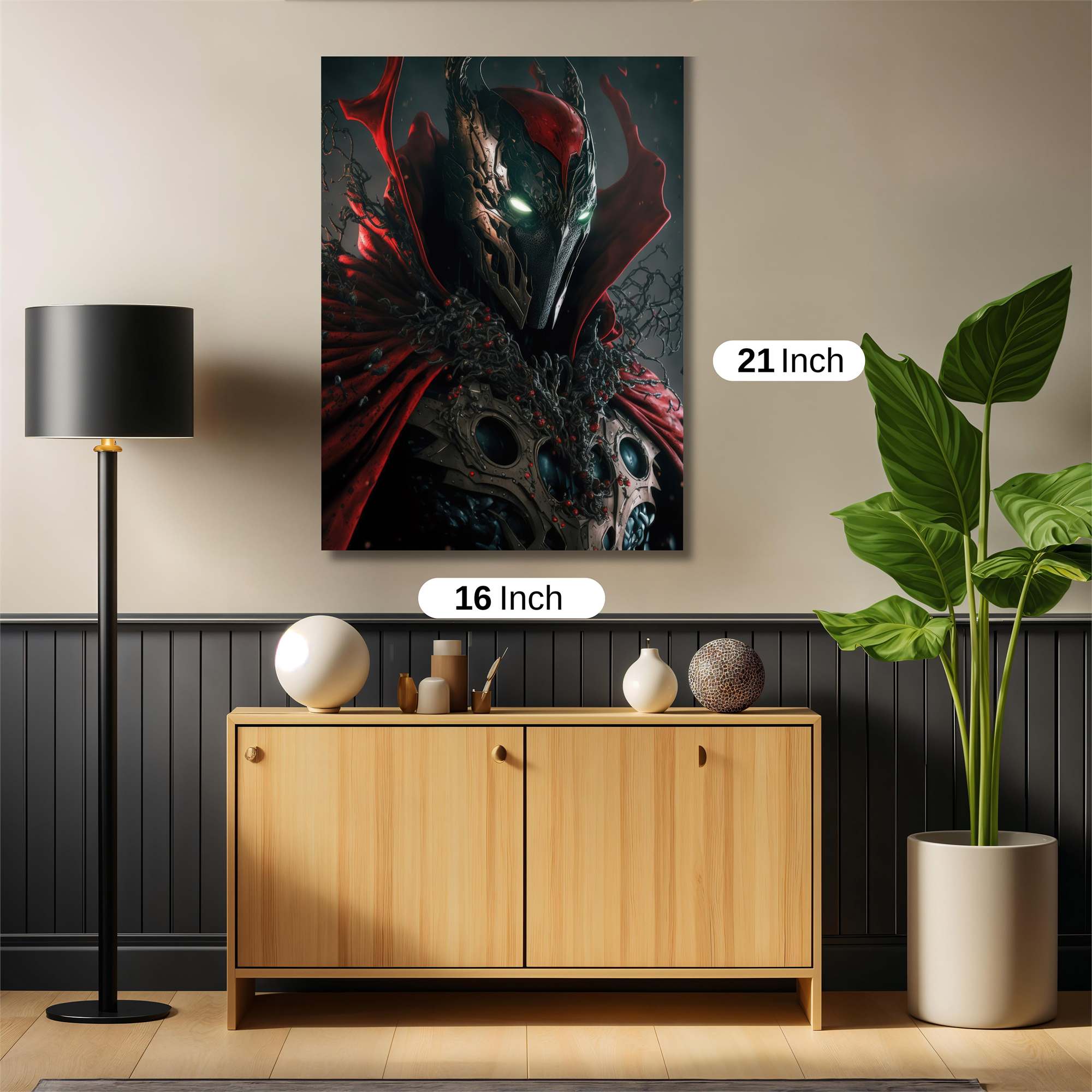 Spawn Sinister Safe Wall Magnetic / M