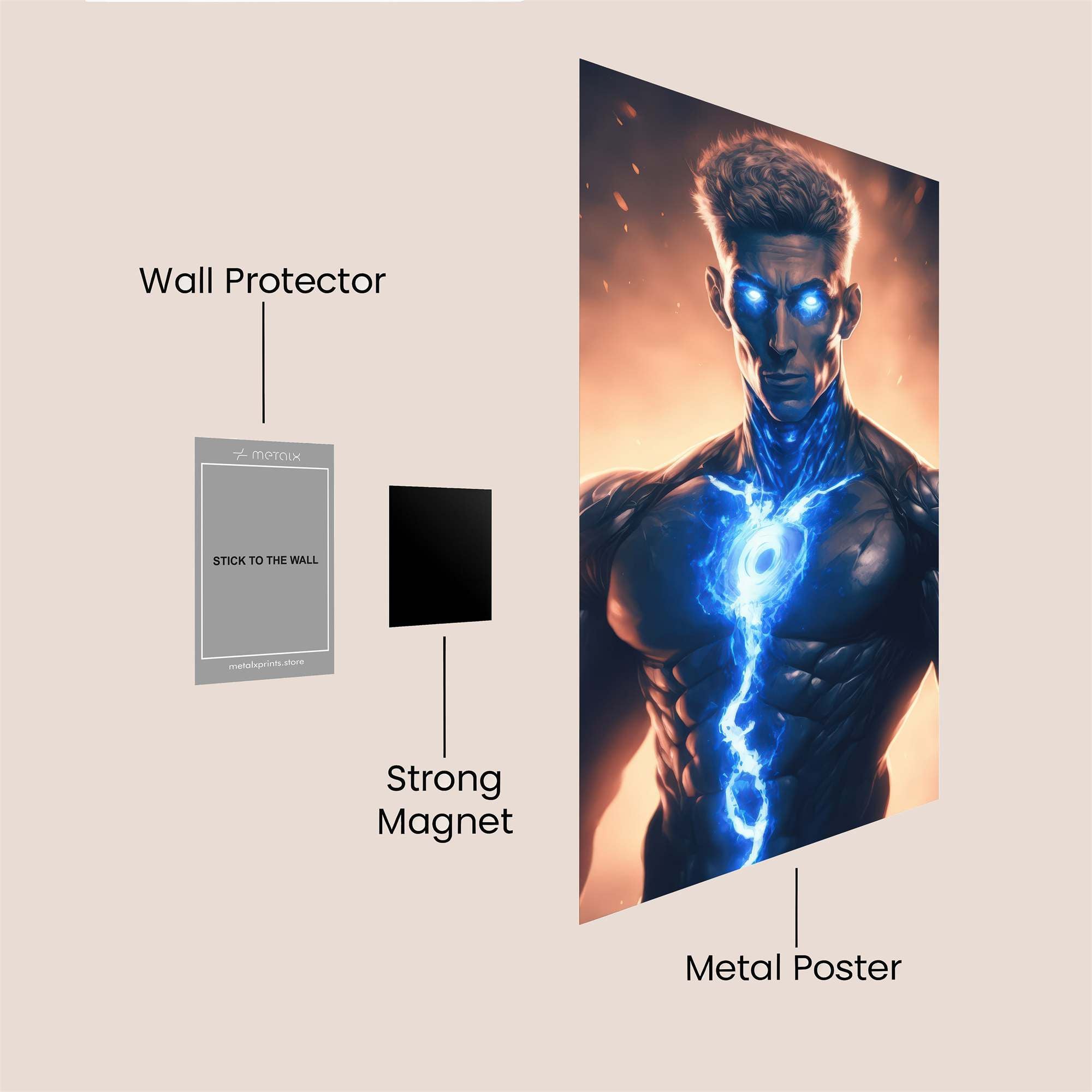 Electric Sentinel Safe Wall Magnetic / M