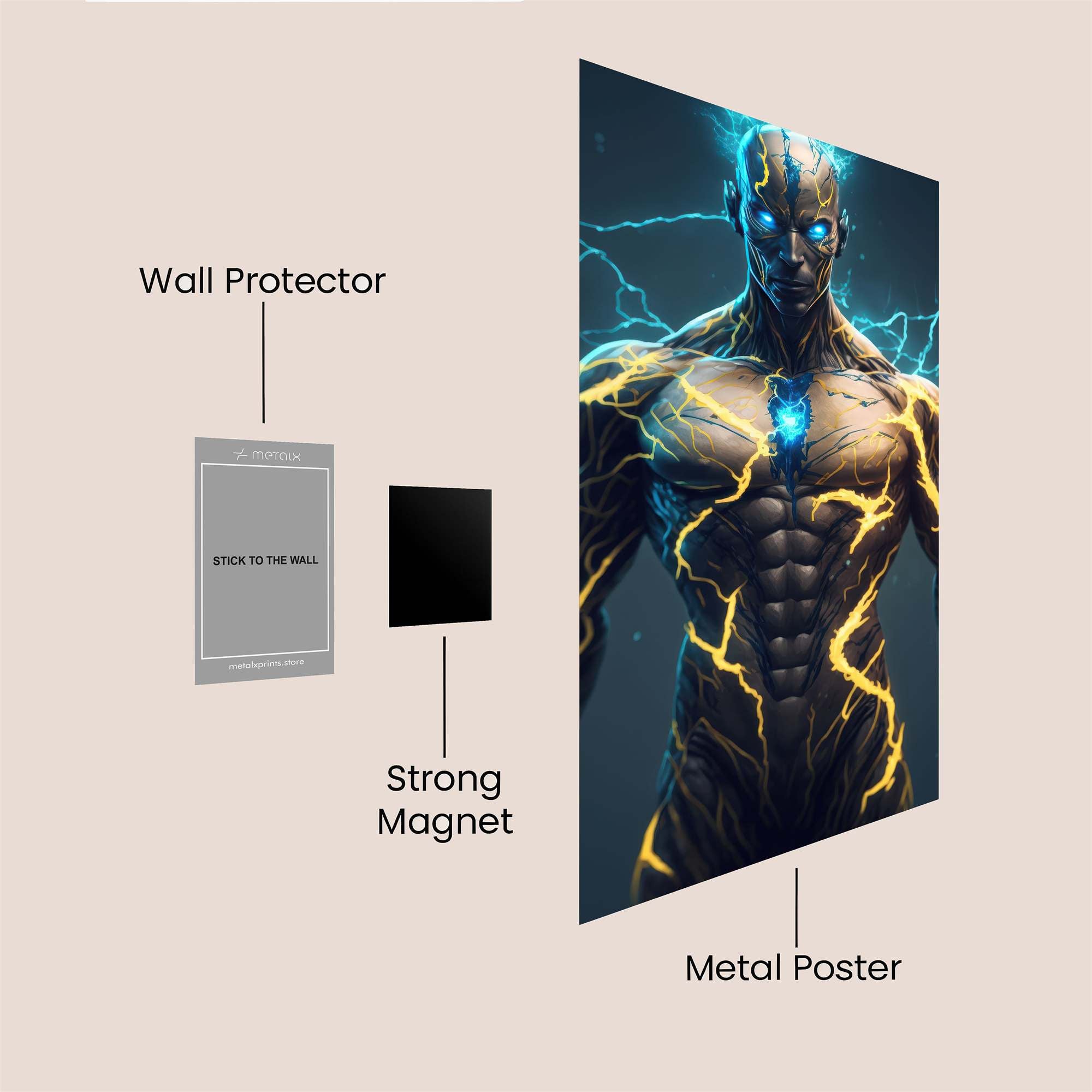 Electro Surge Safe Wall Magnetic / M