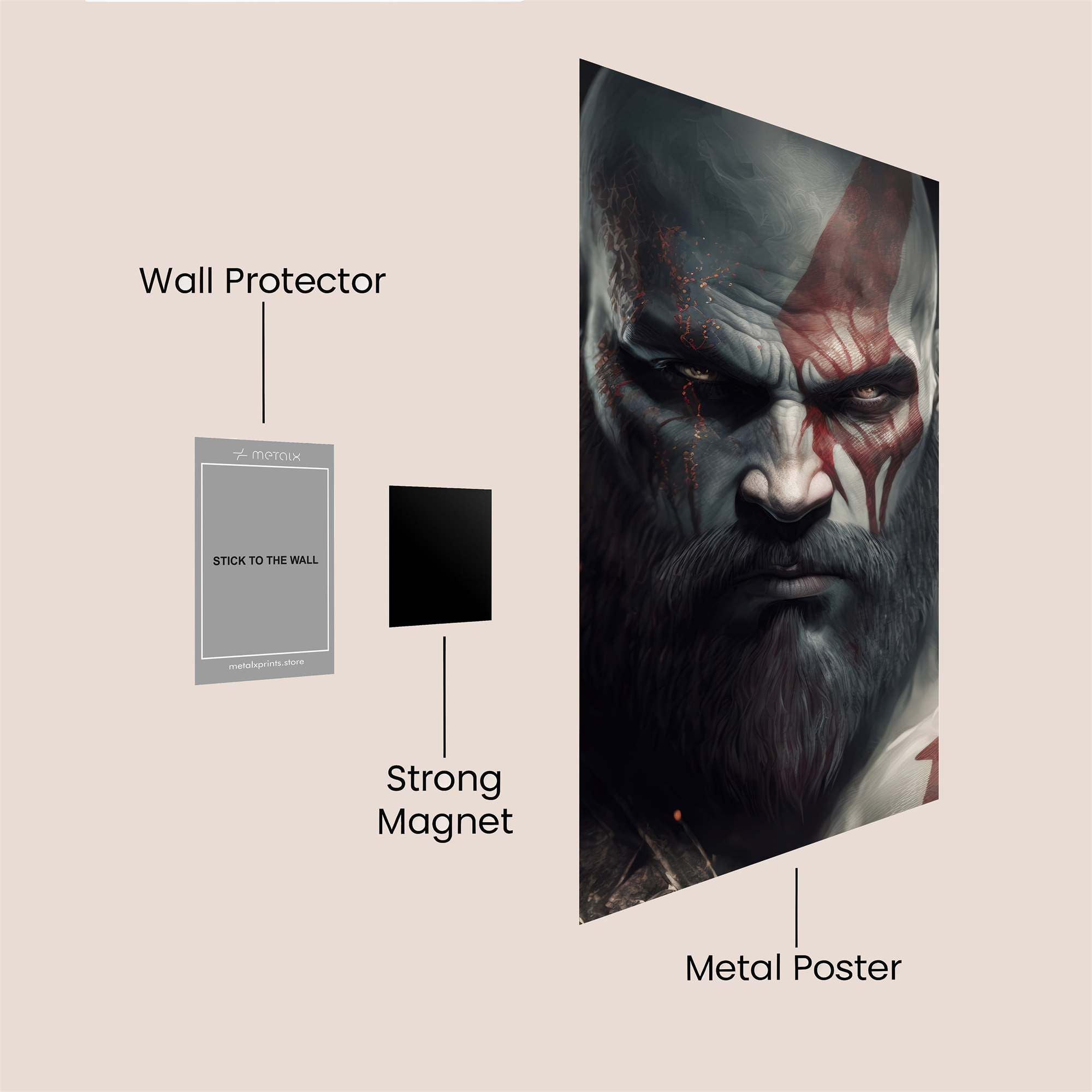 Kratos Resolute Safe Wall Magnetic / M