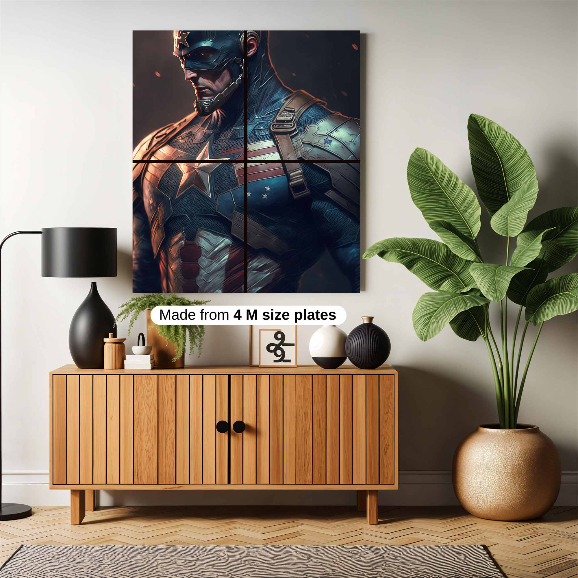 Captain Resolute Safe Wall Magnetic / M