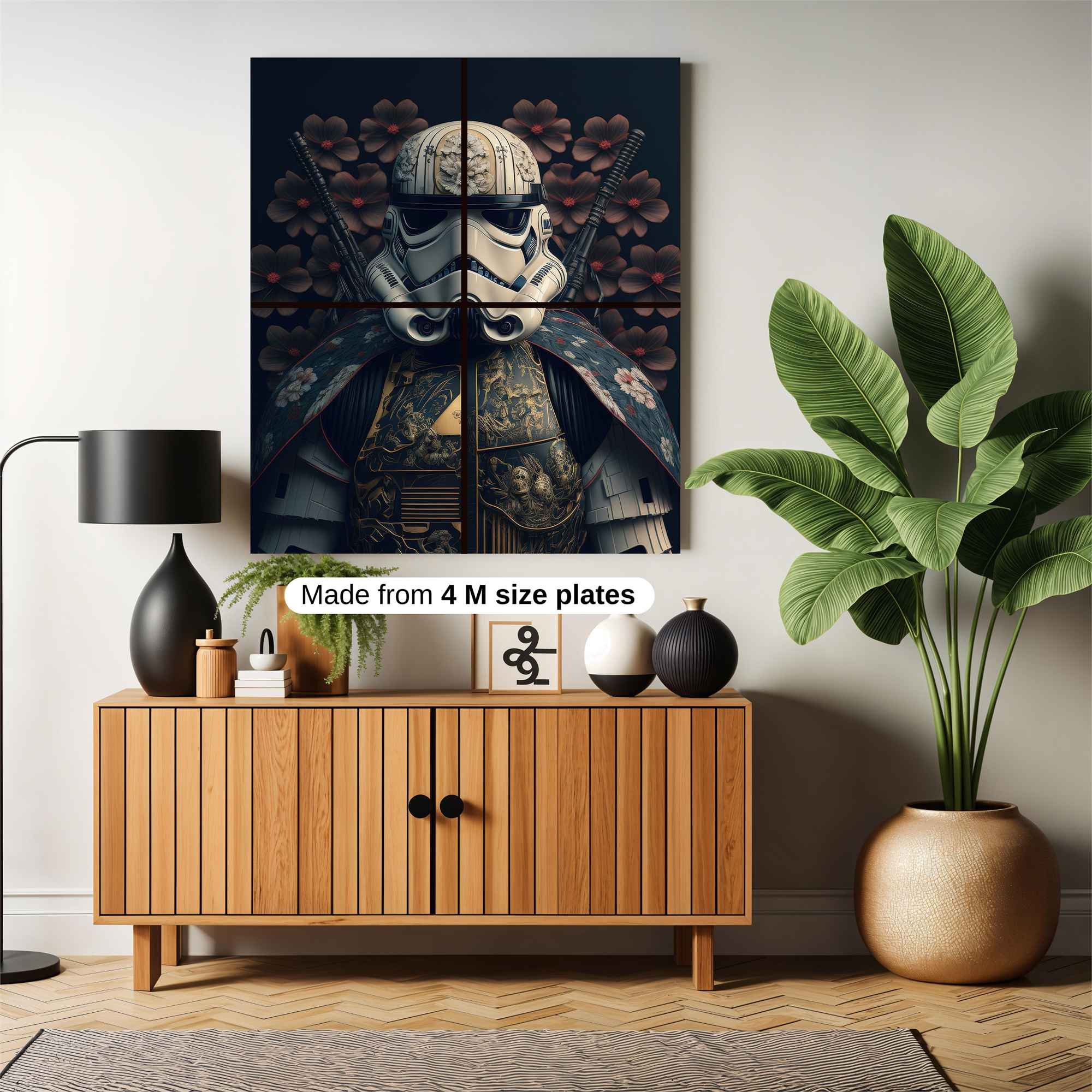 Samurai Stormtrooper Safe Wall Magnetic / M