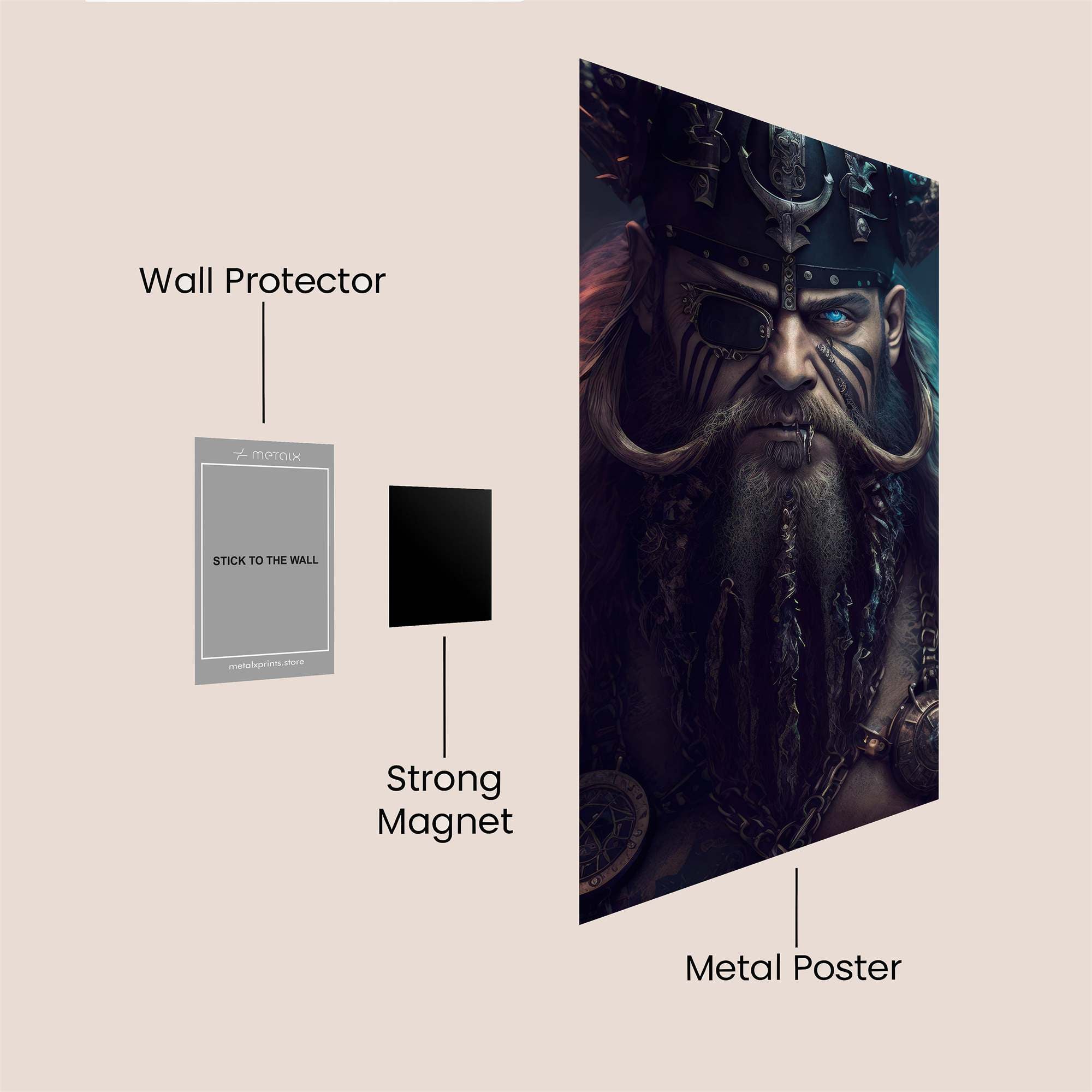 Odin Enigmatic Safe Wall Magnetic / M