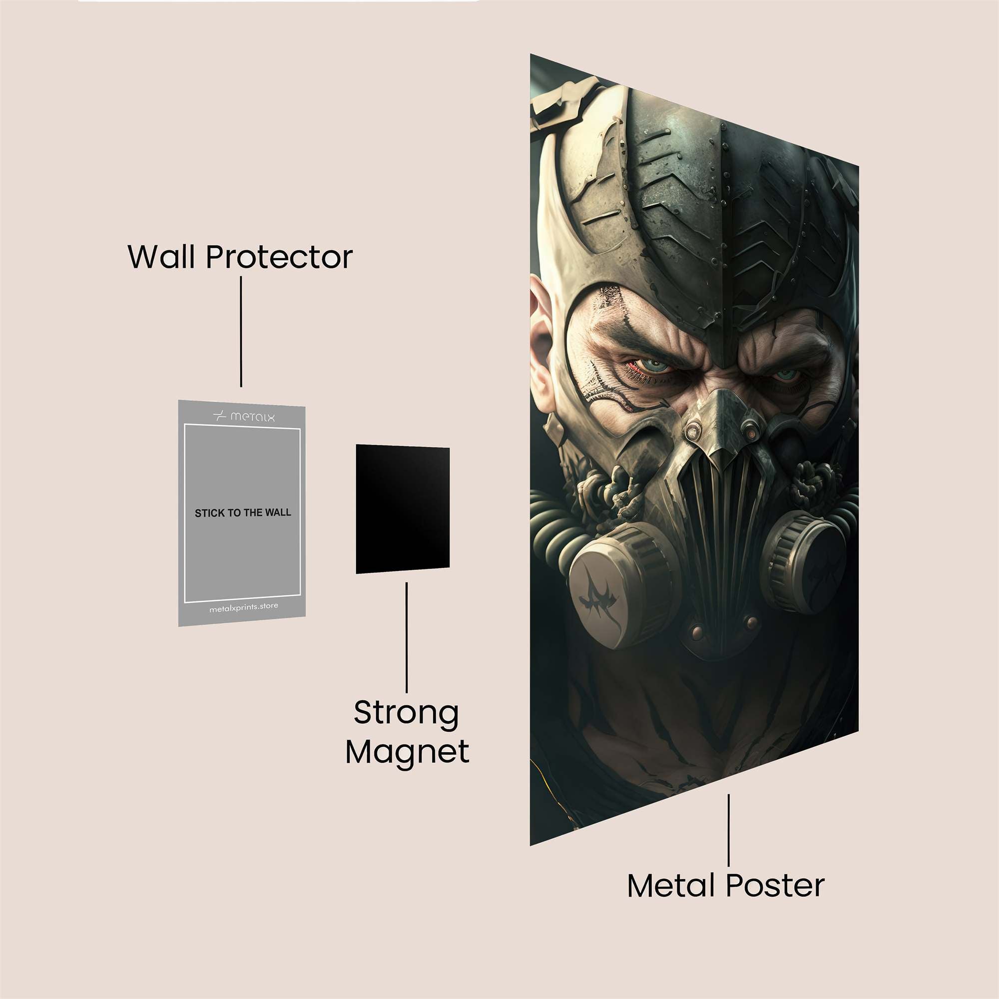 Bane Intense Safe Wall Magnetic / M