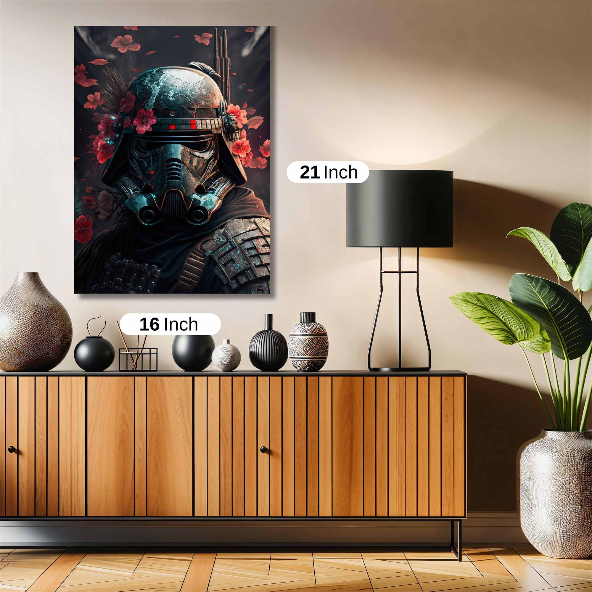 Samurai Serenity Safe Wall Magnetic / M