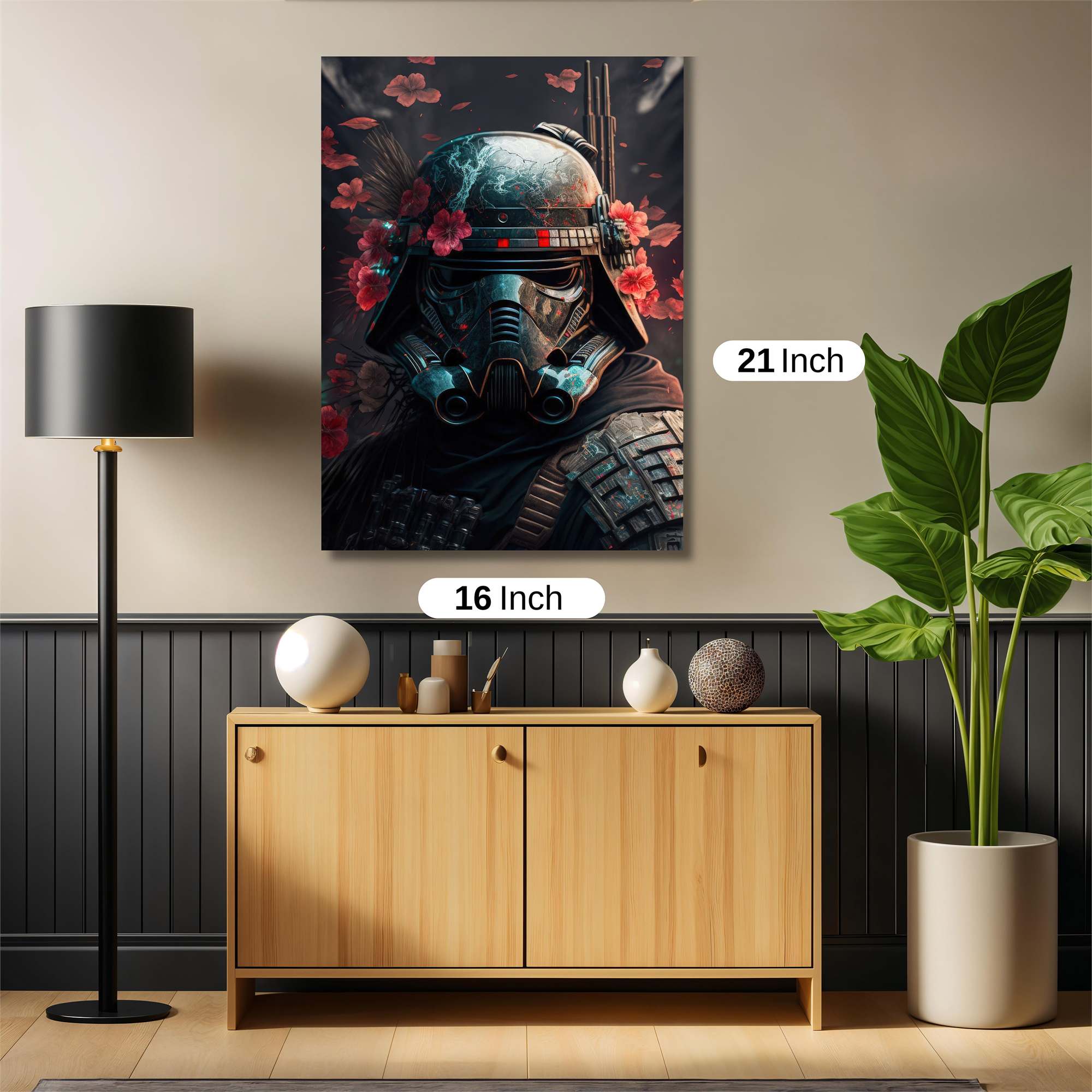 Samurai Serenity Safe Wall Magnetic / M