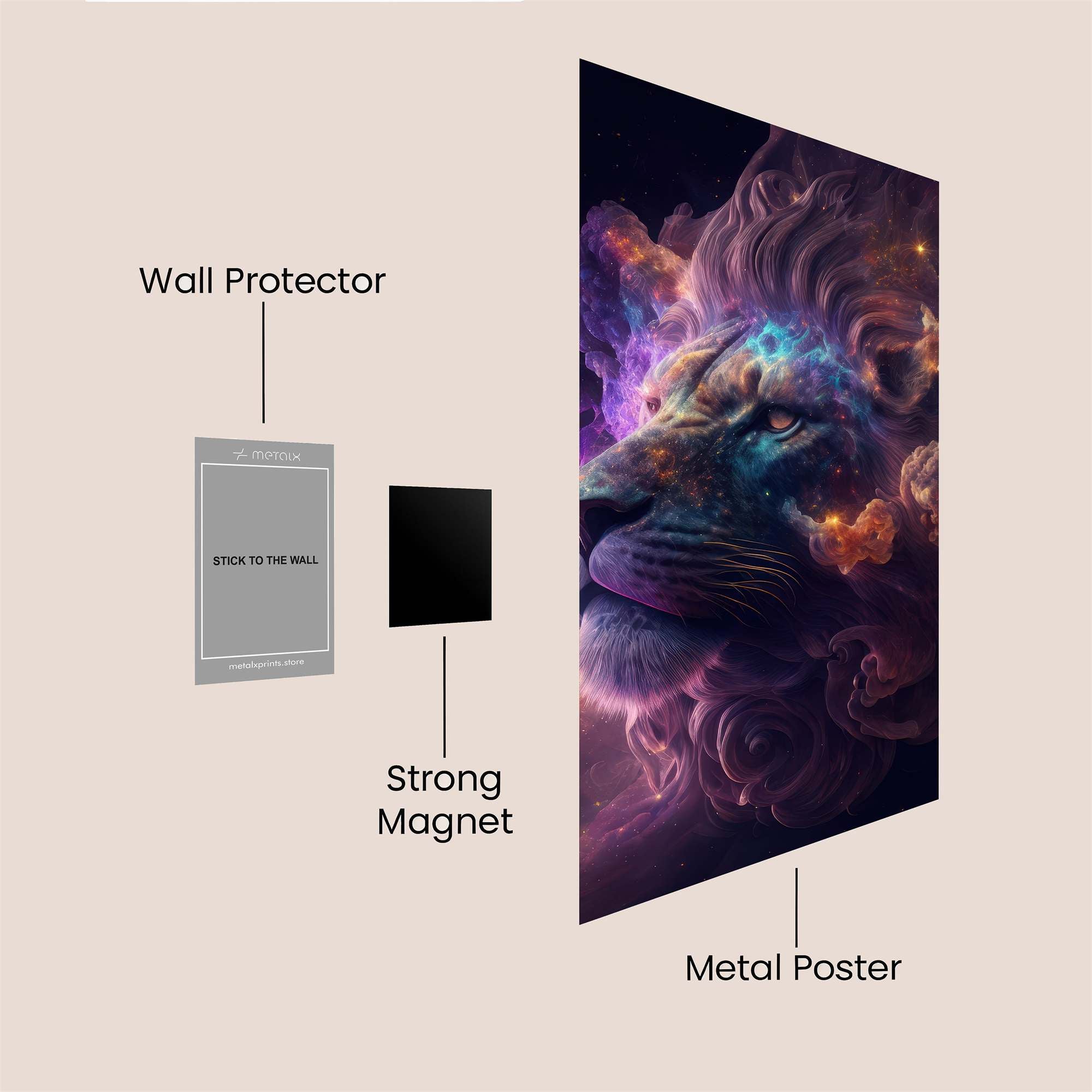 Cosmic Majesty Safe Wall Magnetic / M