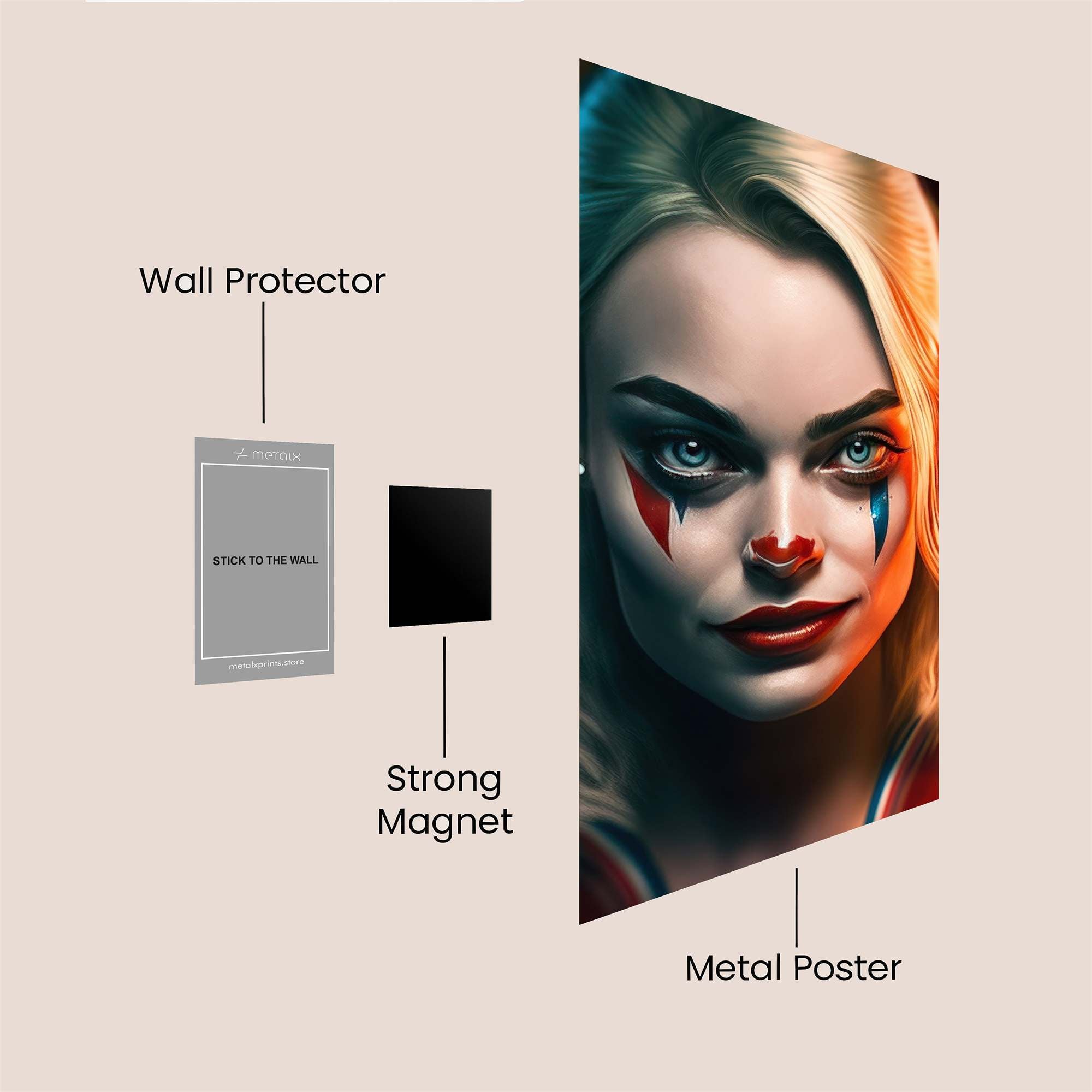 Harley Chaotic Safe Wall Magnetic / M
