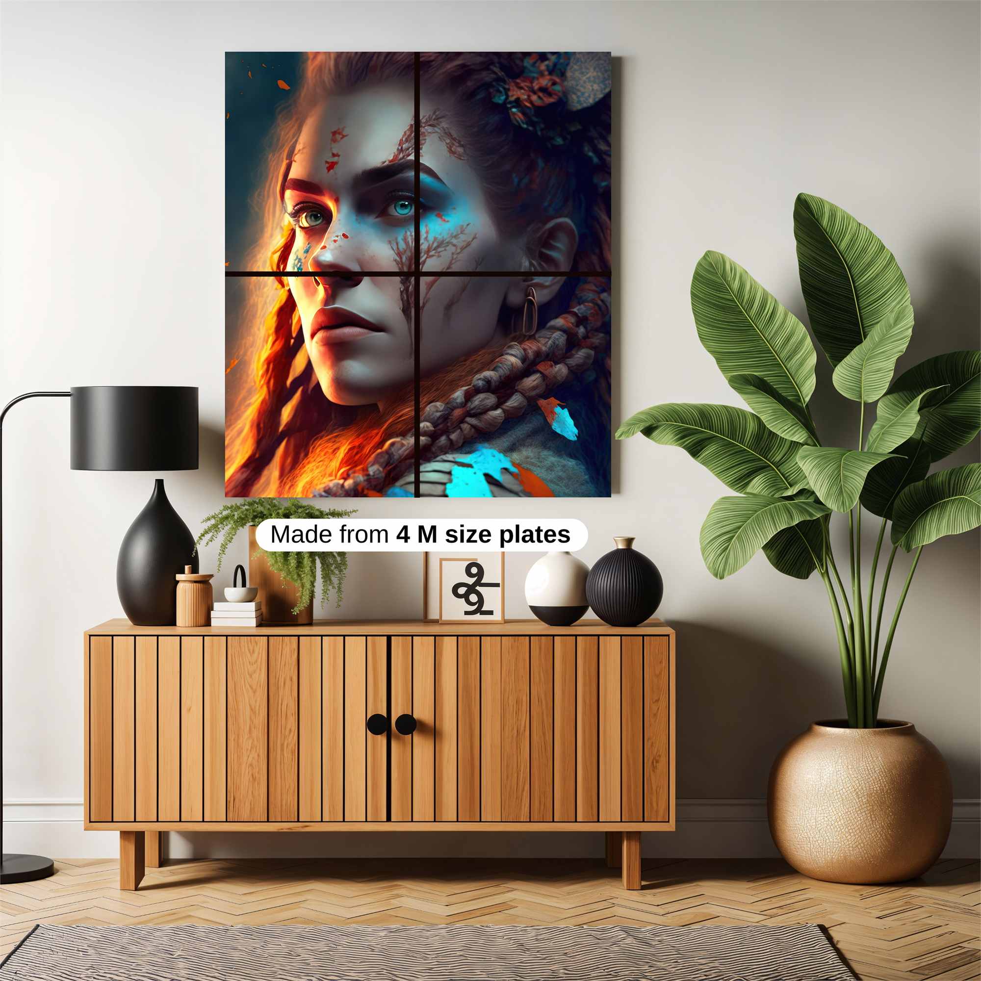 Warrior Blaze Safe Wall Magnetic / M