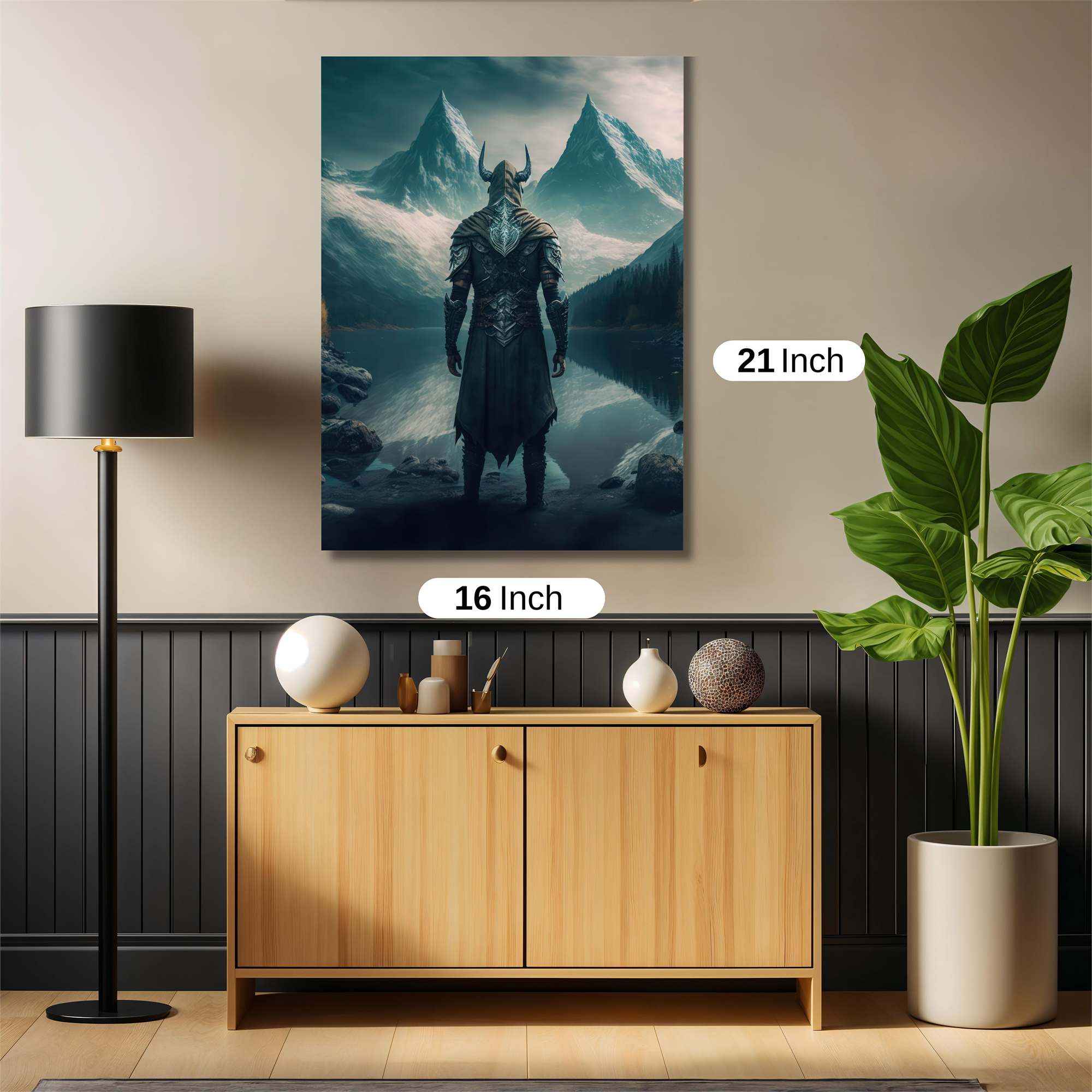 Viking Solitude Safe Wall Magnetic / M