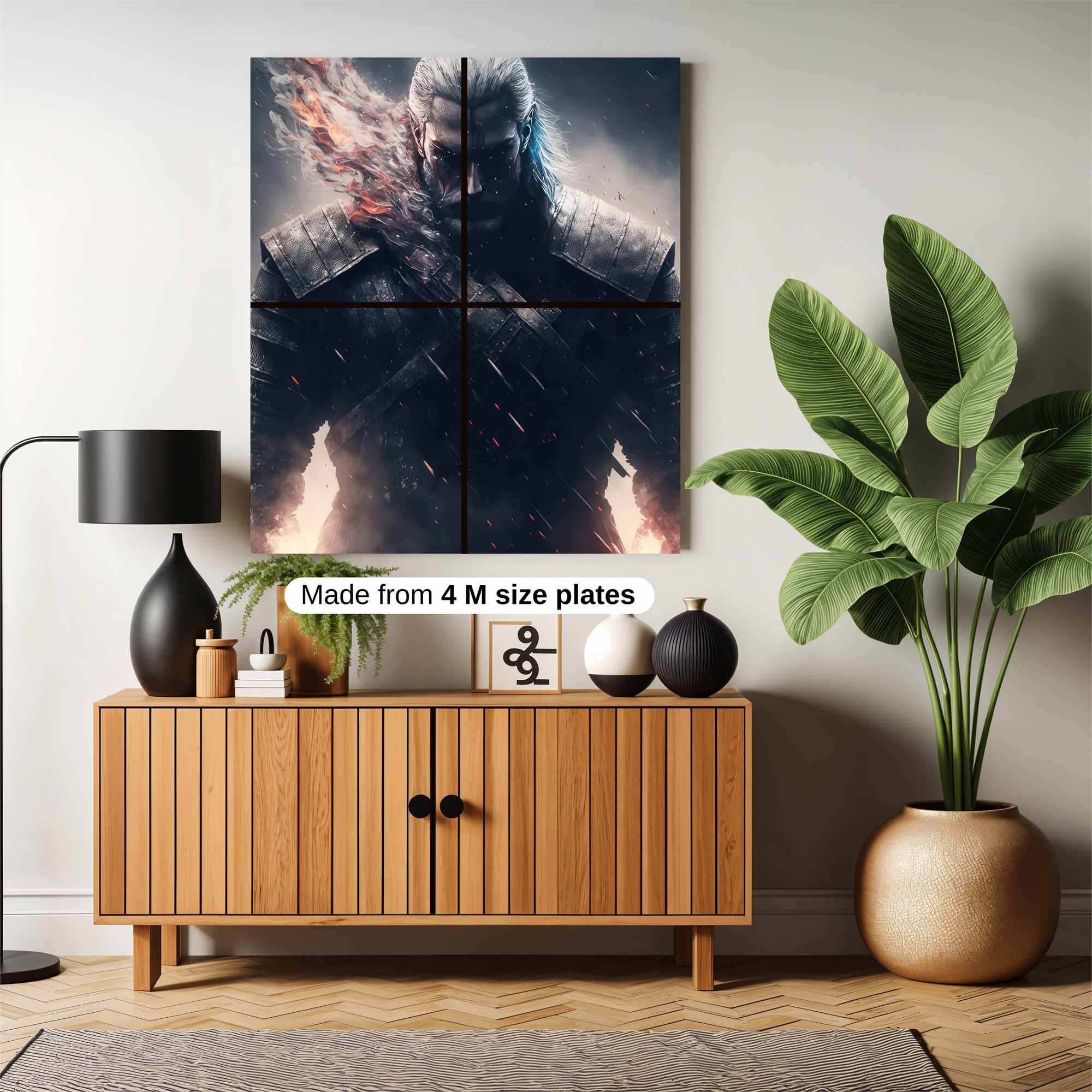 Geralt Enflamed Safe Wall Magnetic / M