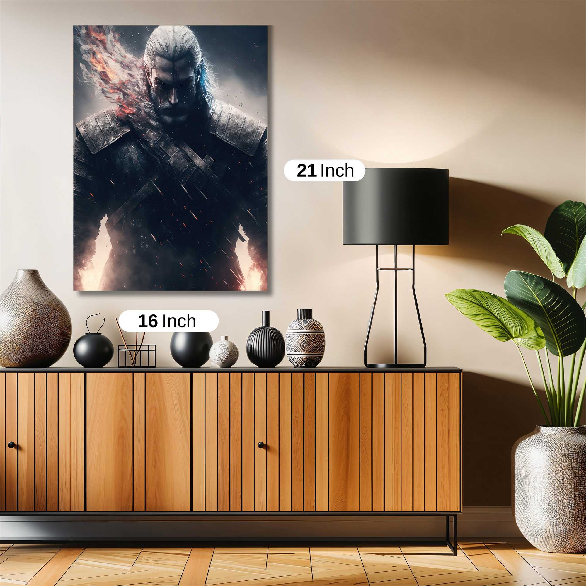 Geralt Enflamed Safe Wall Magnetic / M