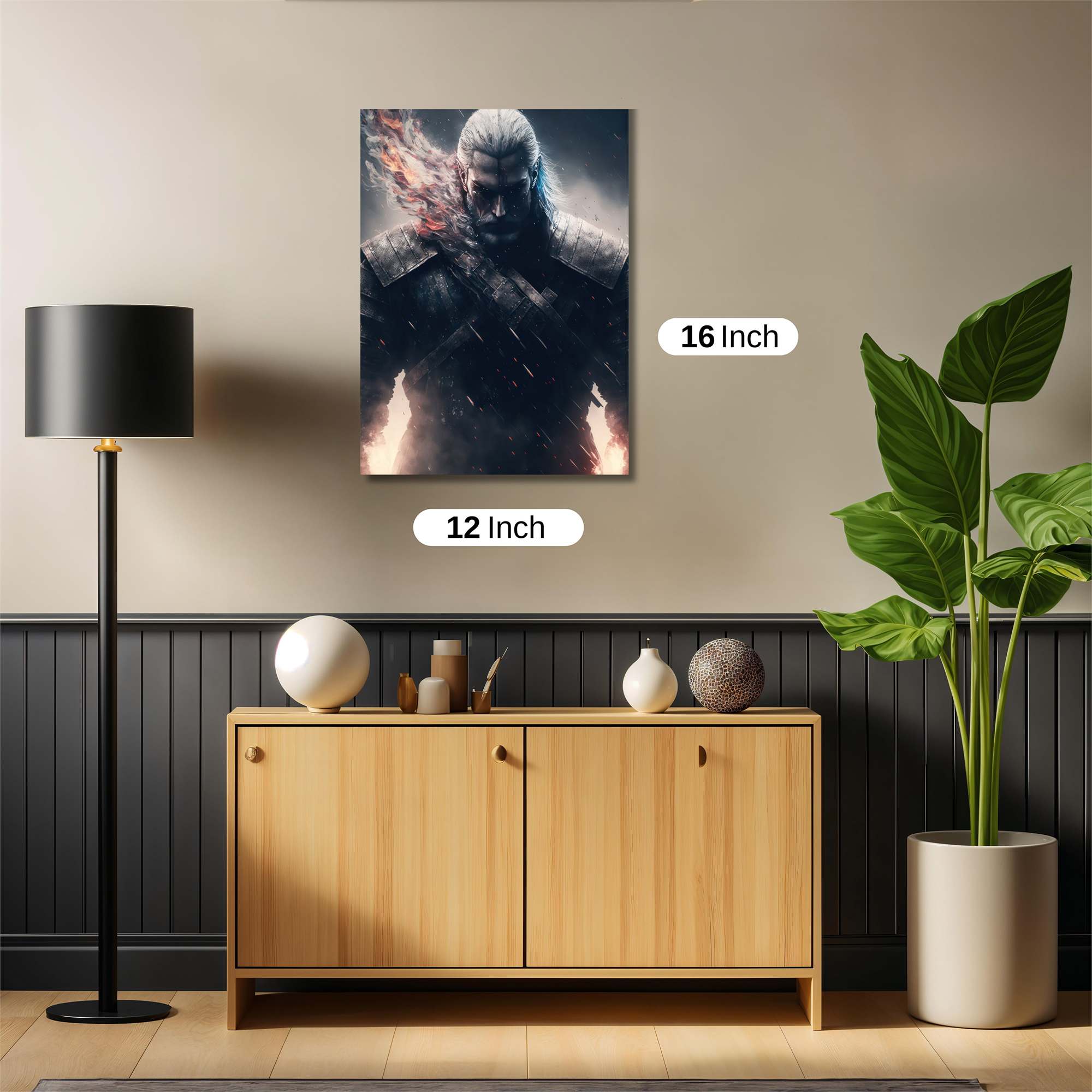 Geralt Enflamed Safe Wall Magnetic / M