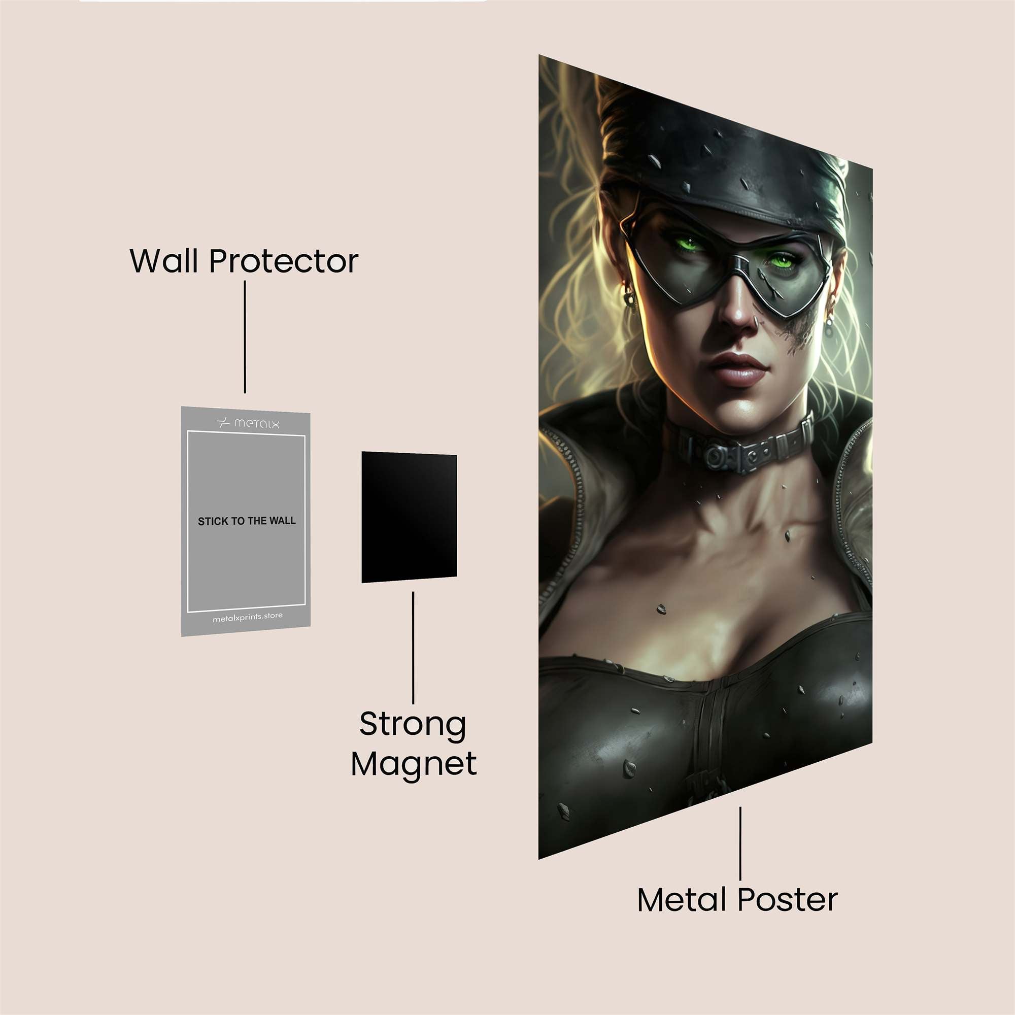 Catwoman Intense Safe Wall Magnetic / M