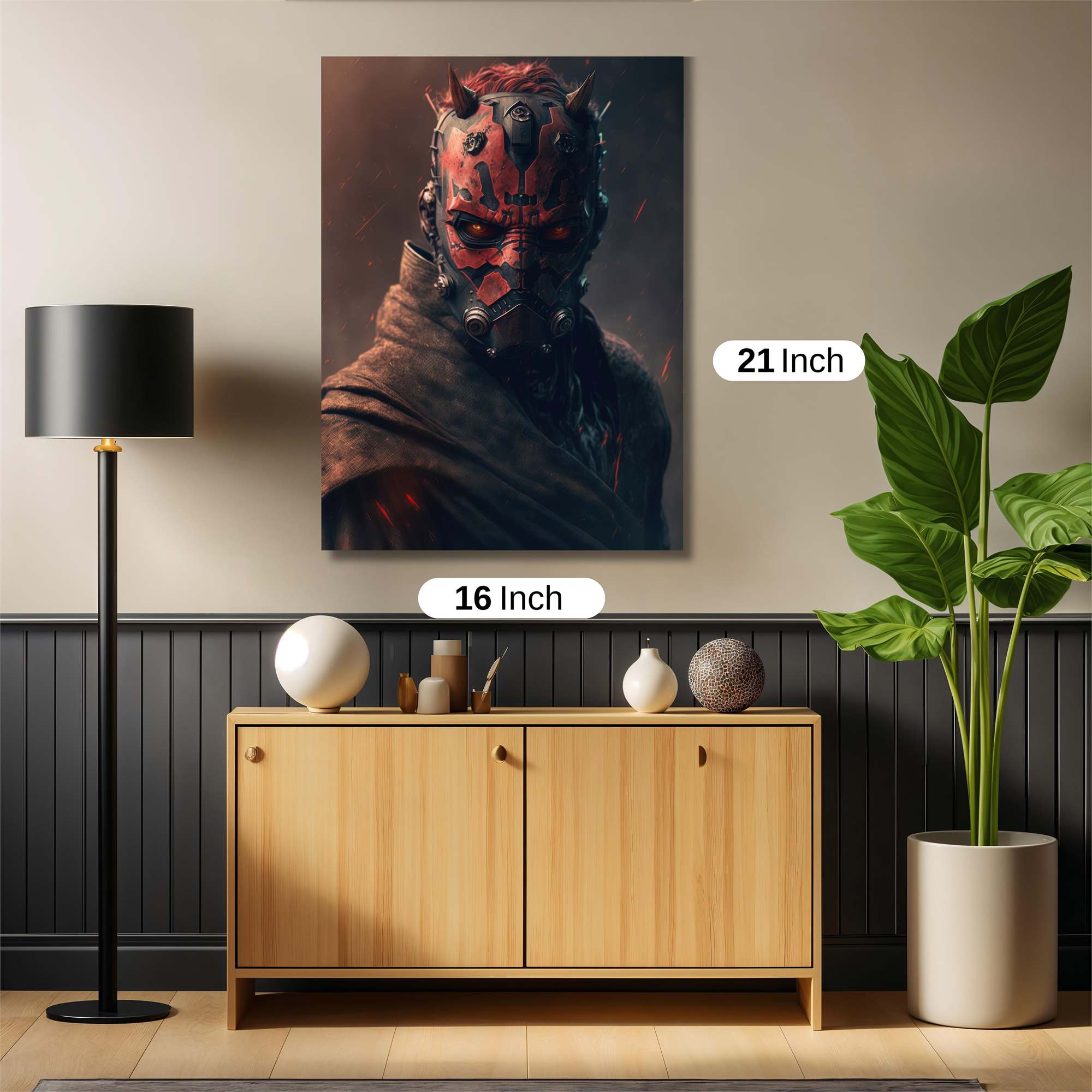 Darth Menace Safe Wall Magnetic / M