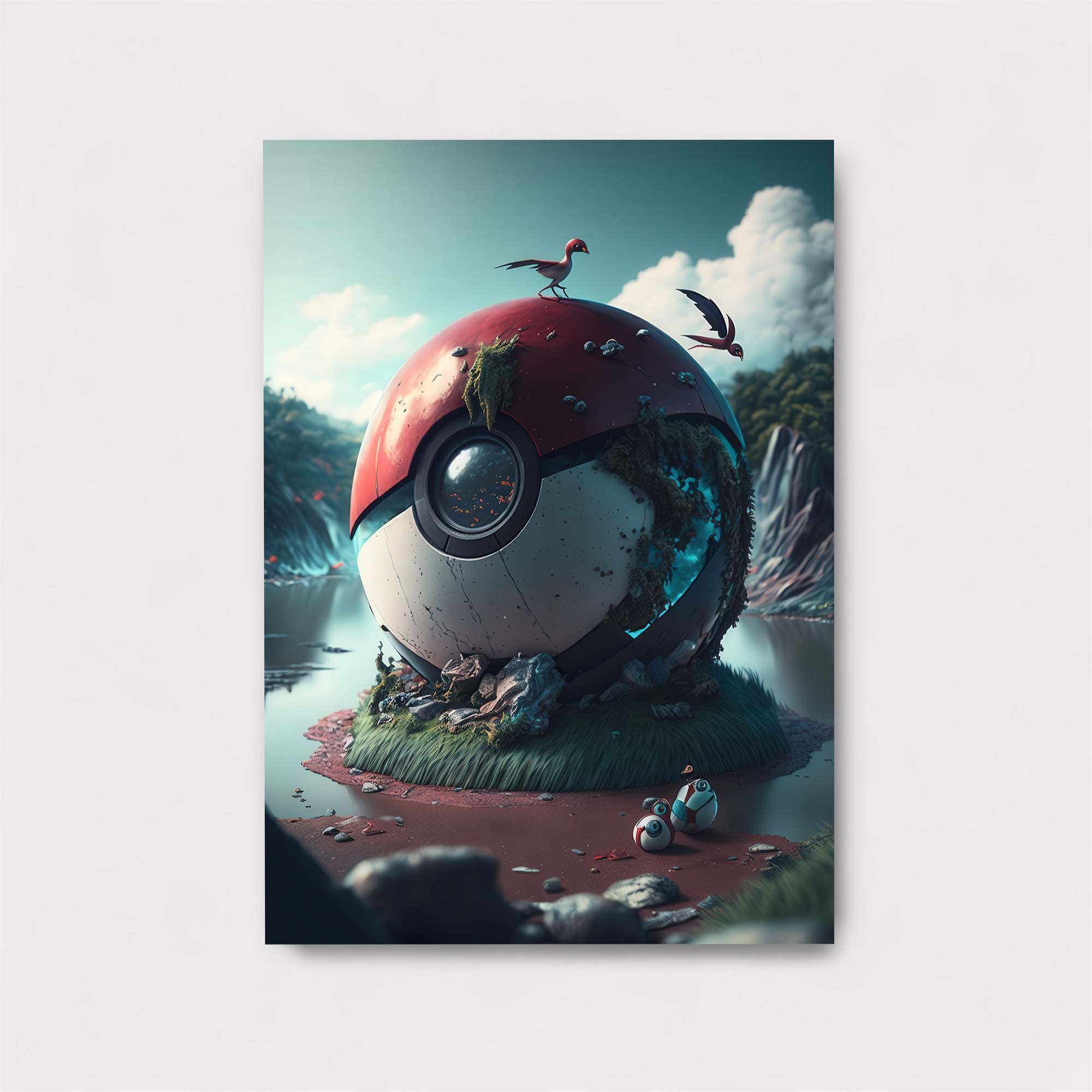 Pokeball Enigma Safe Wall Magnetic / M