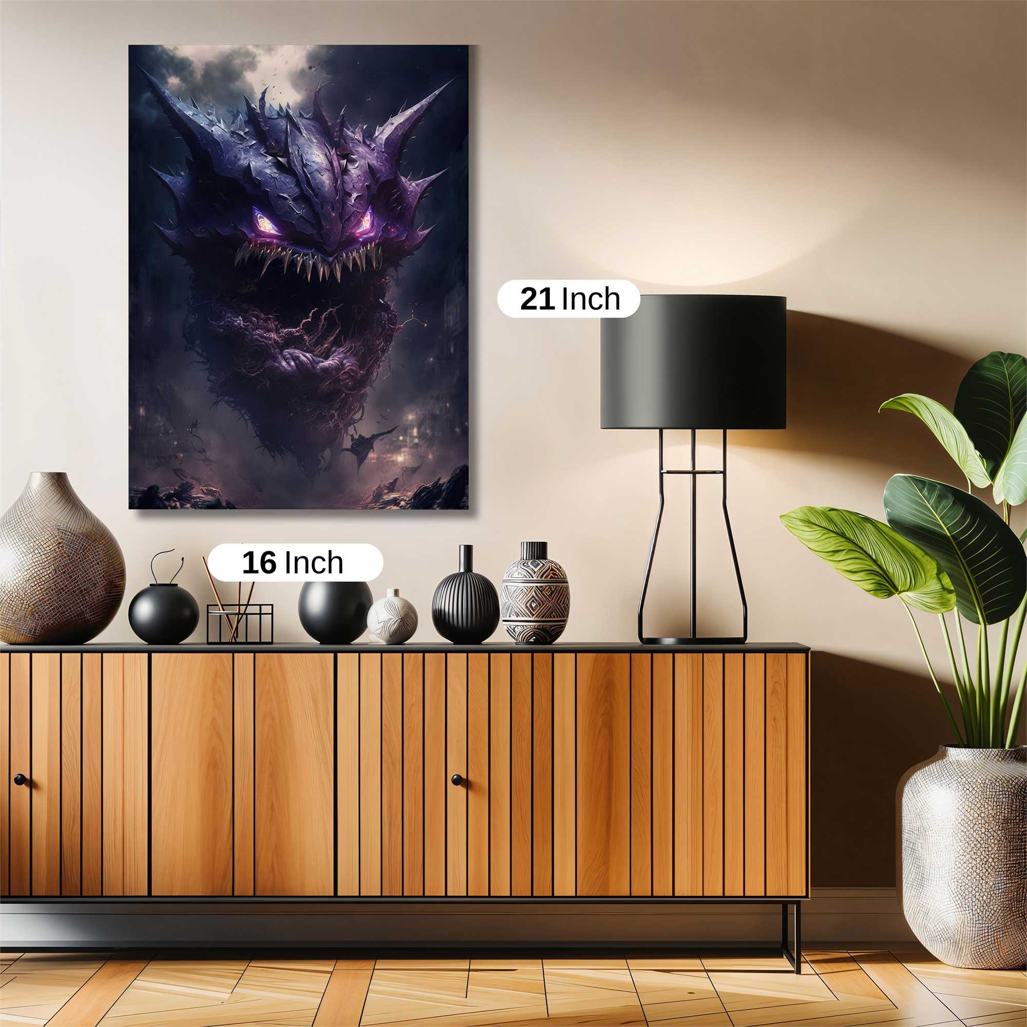 Gengar Gloom Safe Wall Magnetic / M