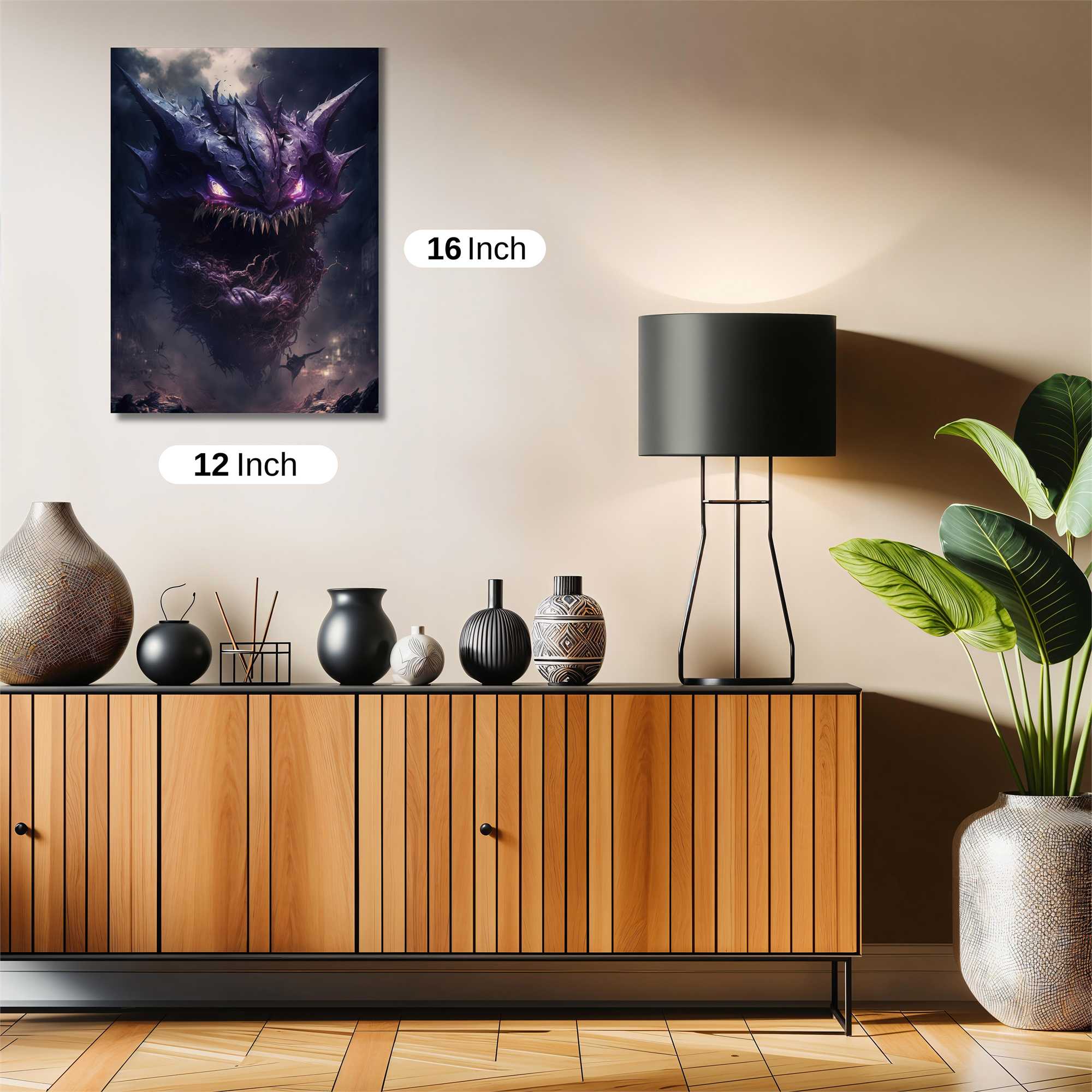 Gengar Gloom Safe Wall Magnetic / M