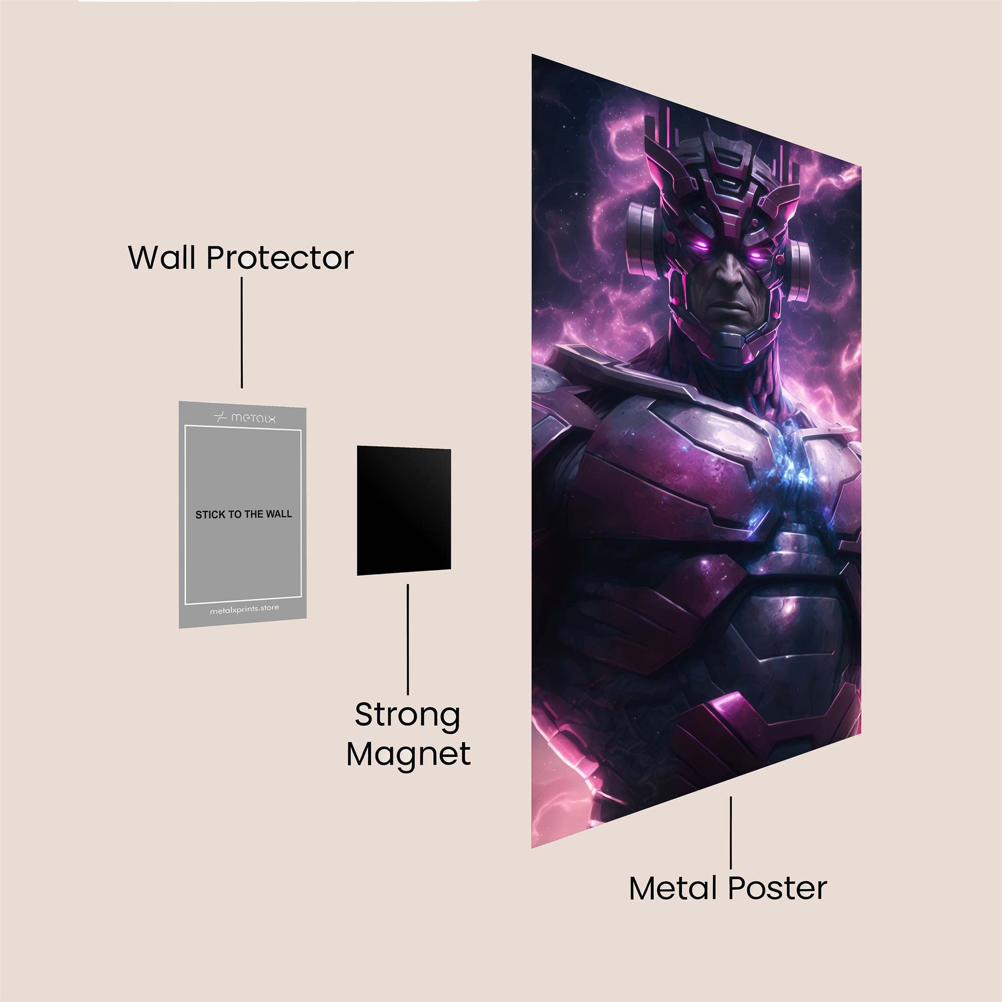 Apocalypse Resplendent Safe Wall Magnetic / M