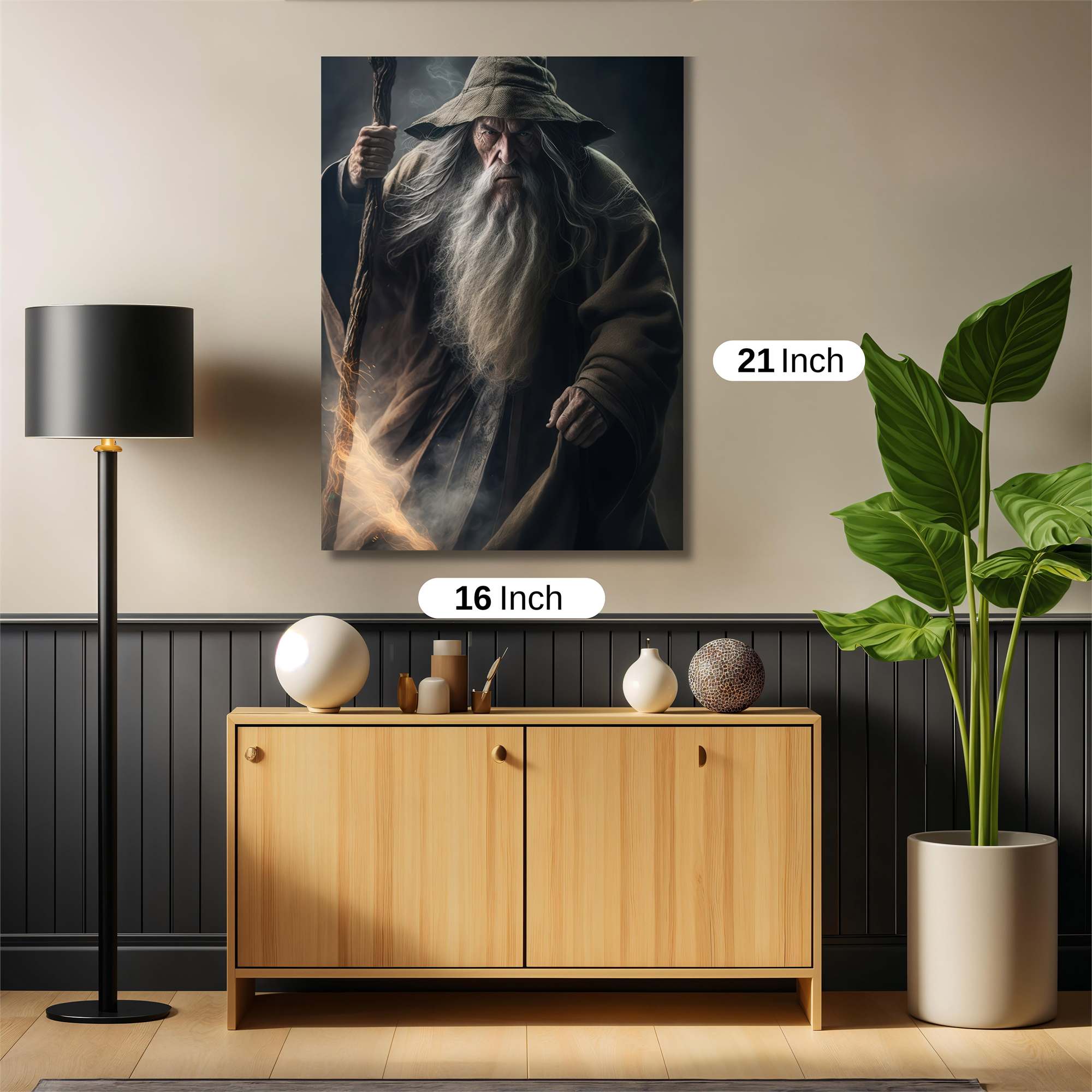 Gandalf Enigmatic Safe Wall Magnetic / M