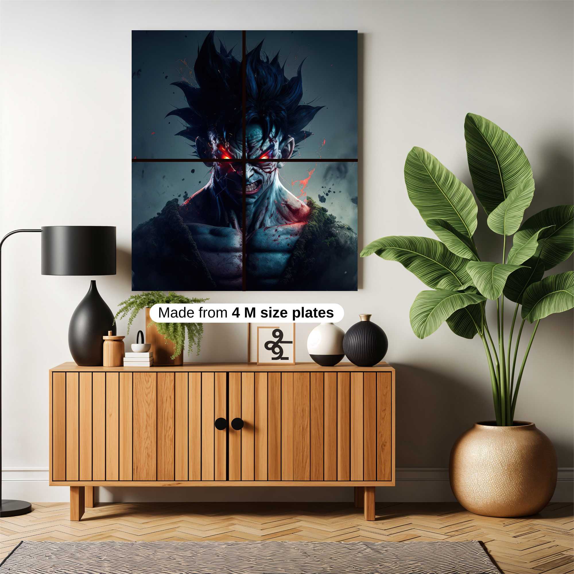 Goku Menace Safe Wall Magnetic / M