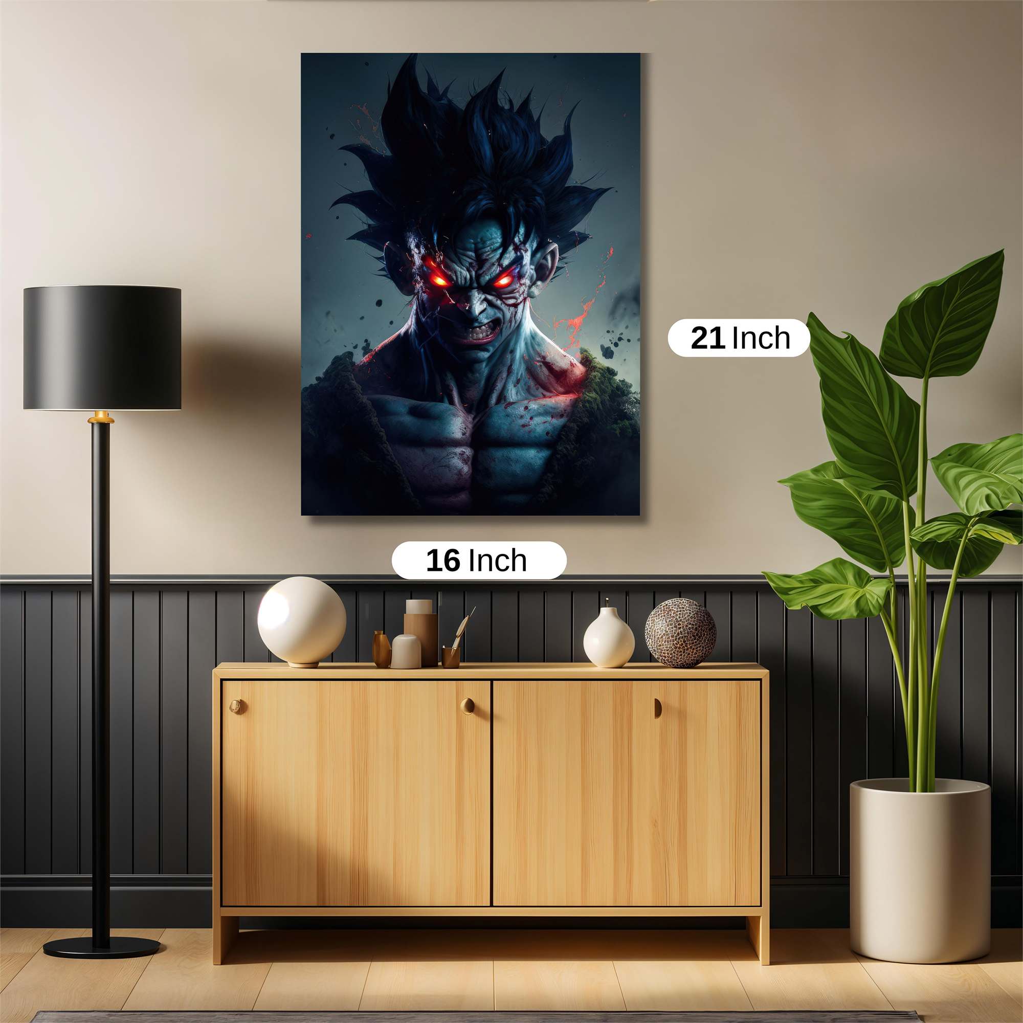 Goku Menace Safe Wall Magnetic / M