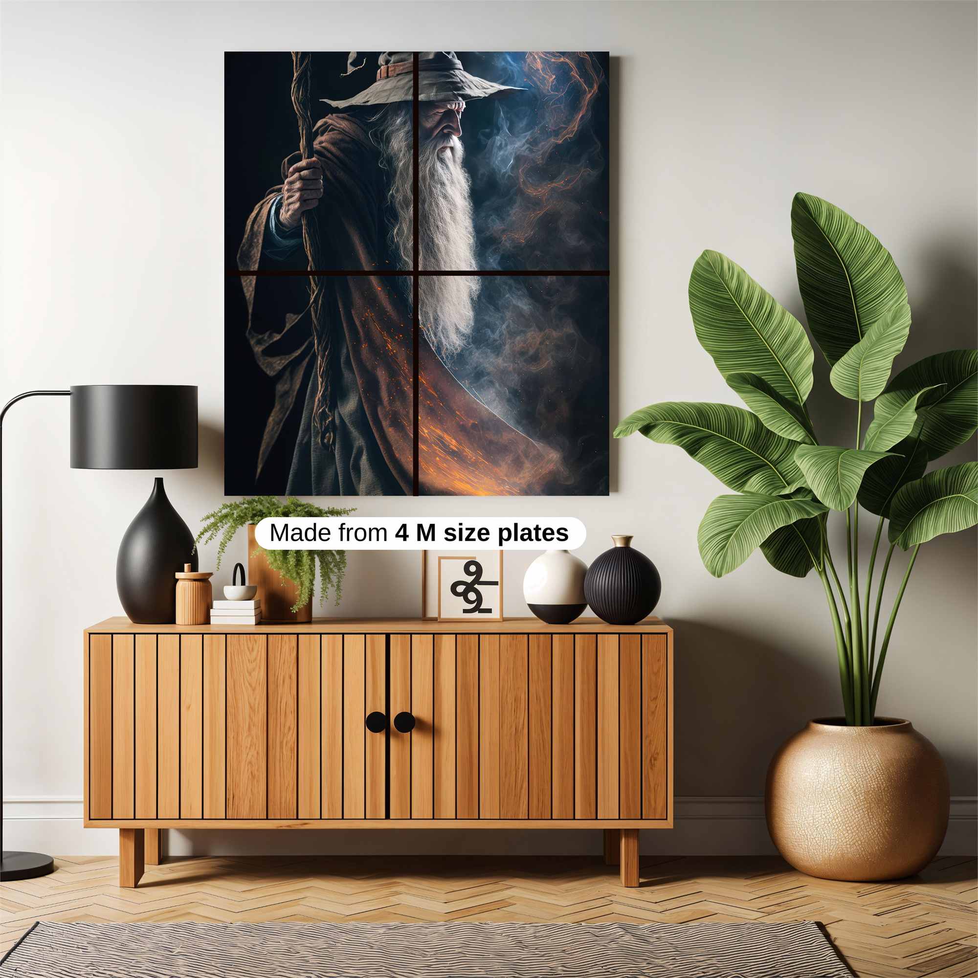 Gandalf Enigmatic Safe Wall Magnetic / M