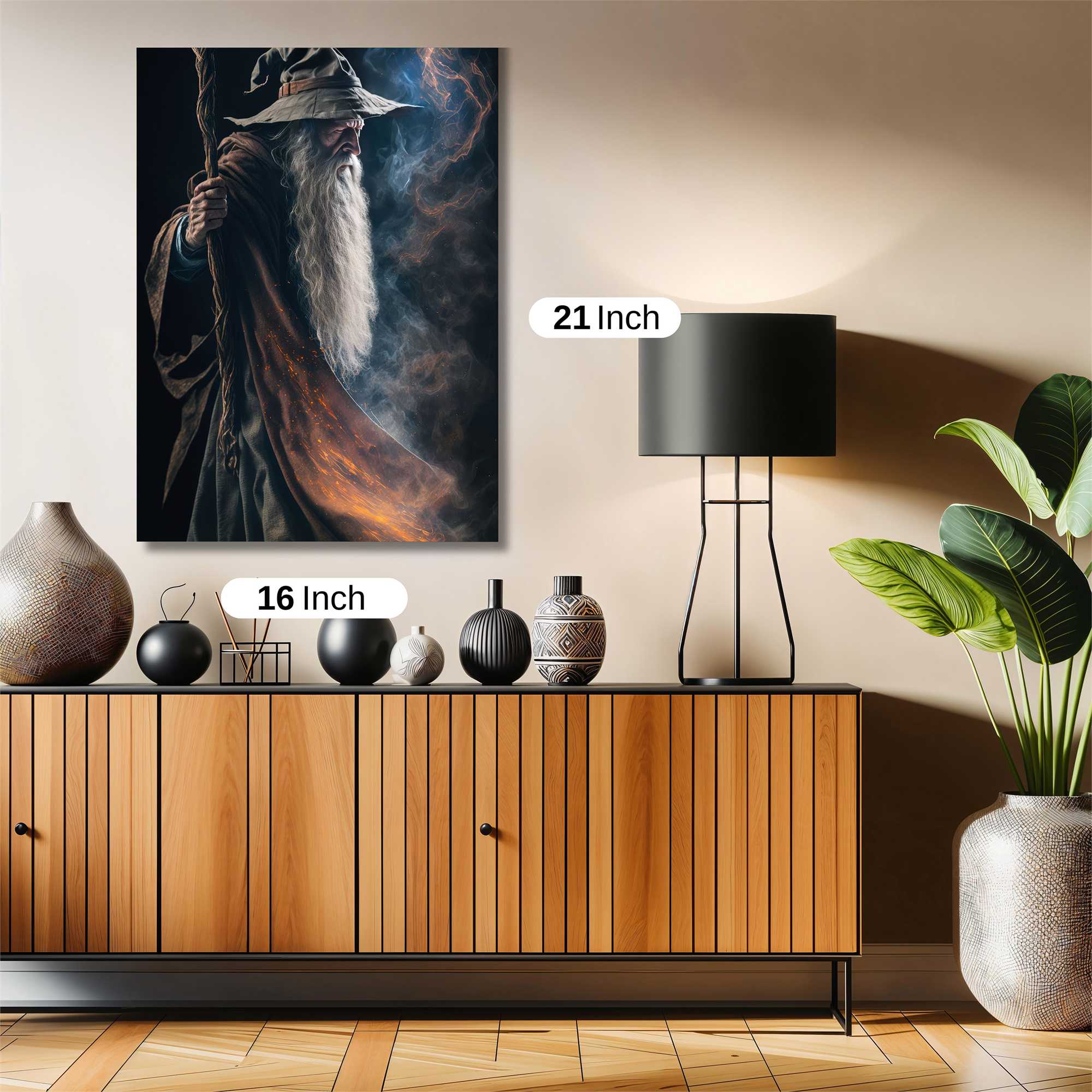 Gandalf Enigmatic Safe Wall Magnetic / M