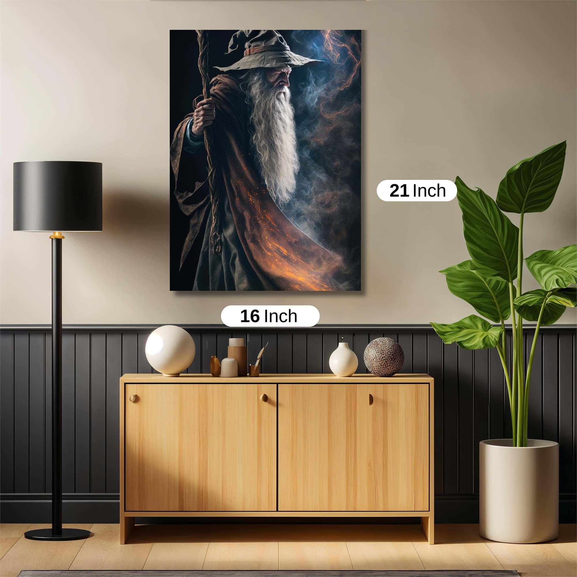 Gandalf Enigmatic Safe Wall Magnetic / M