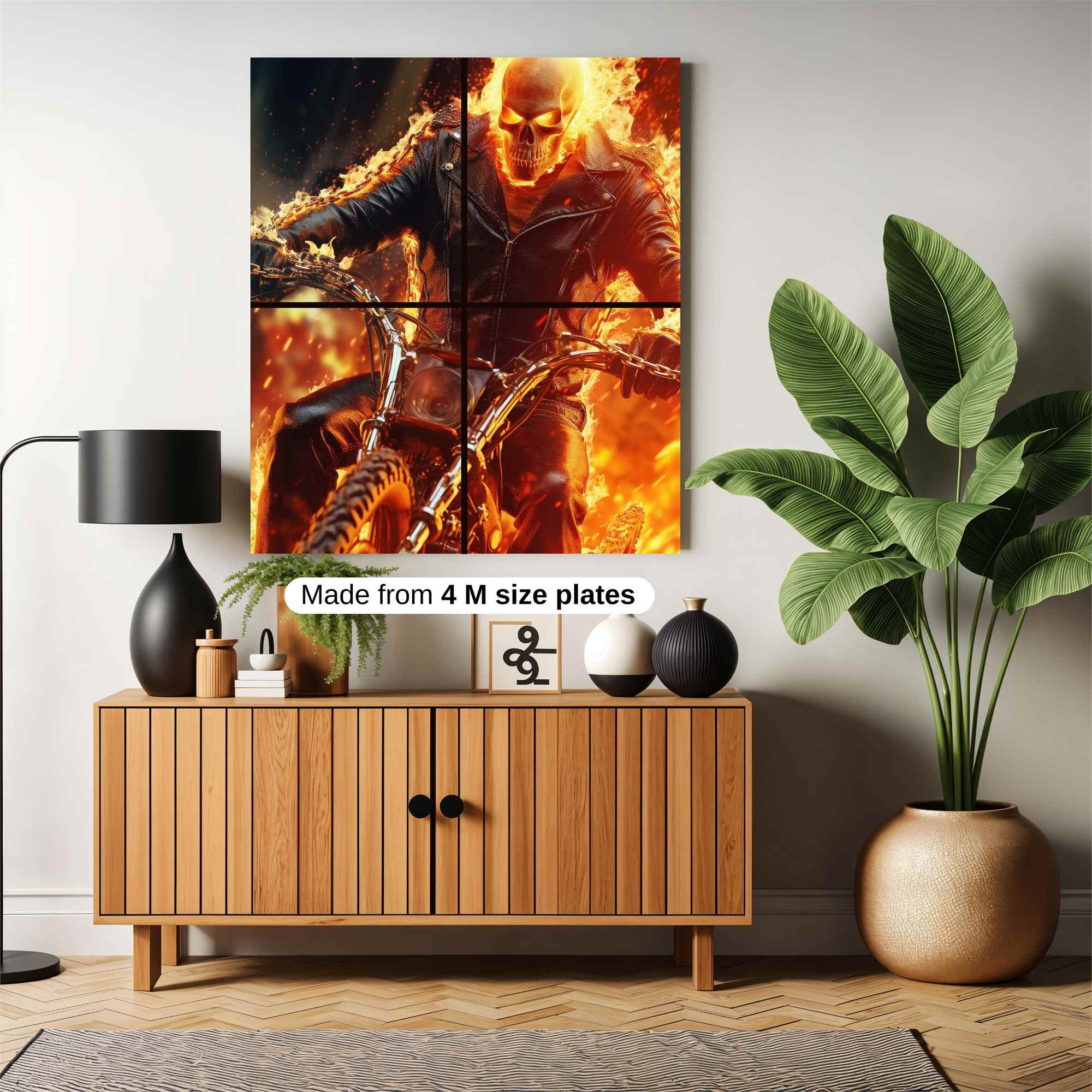 Ghost Rider - Inferno Safe Wall Magnetic / M